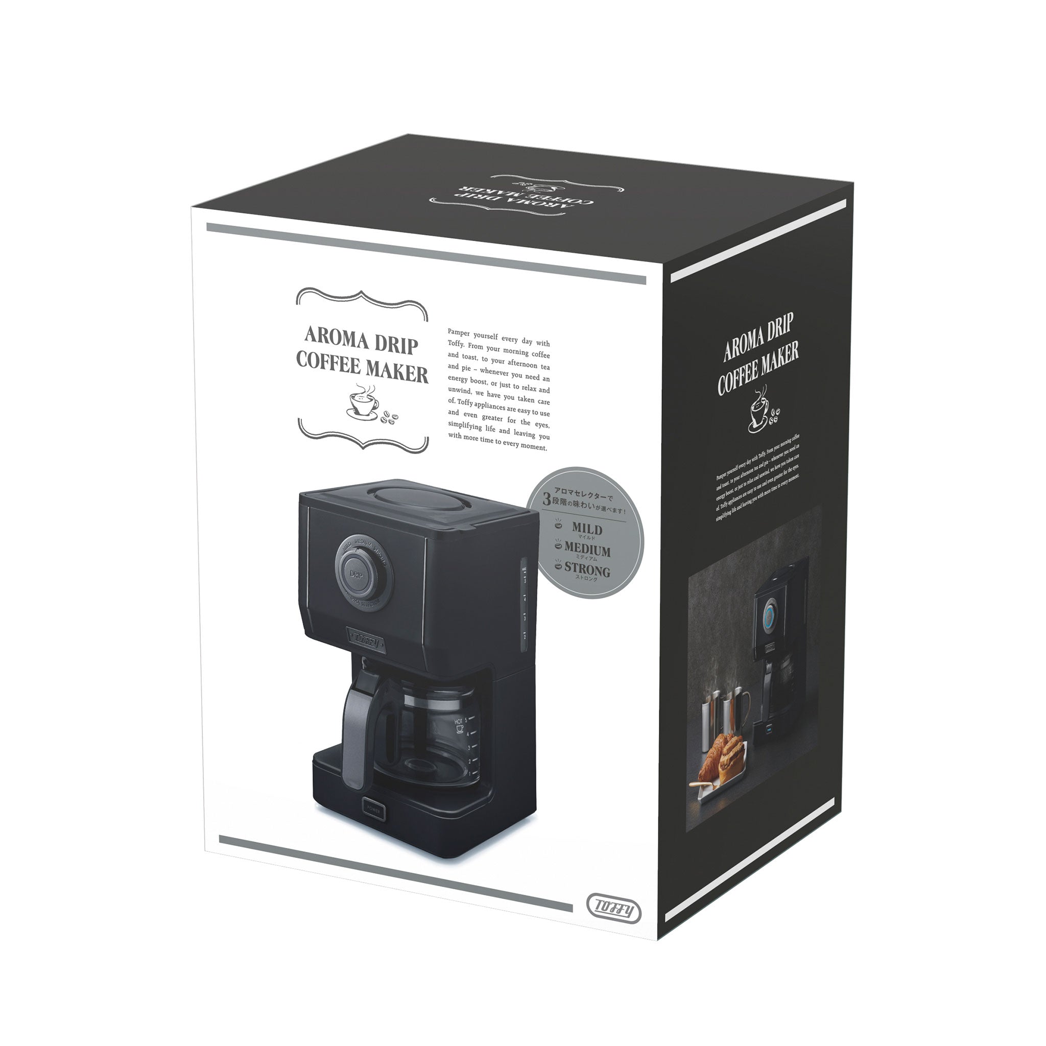 Toffy アロマドリップコーヒーメーカー