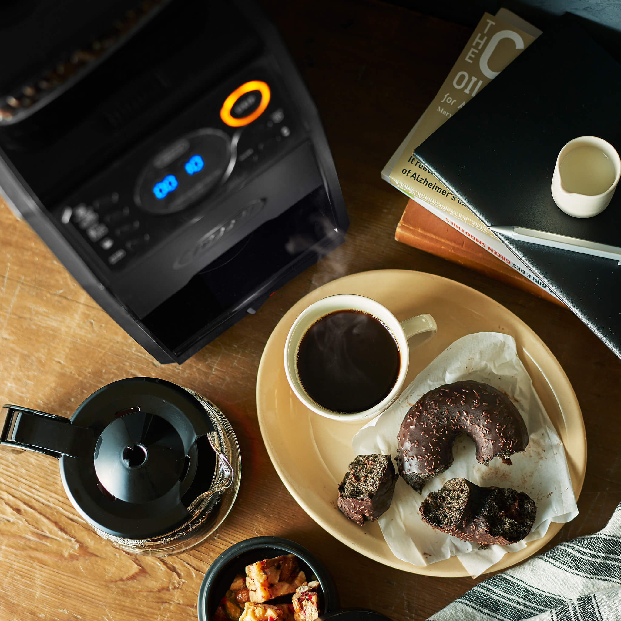 Toffy 全自動ミル付カスタムドリップコーヒーメーカー