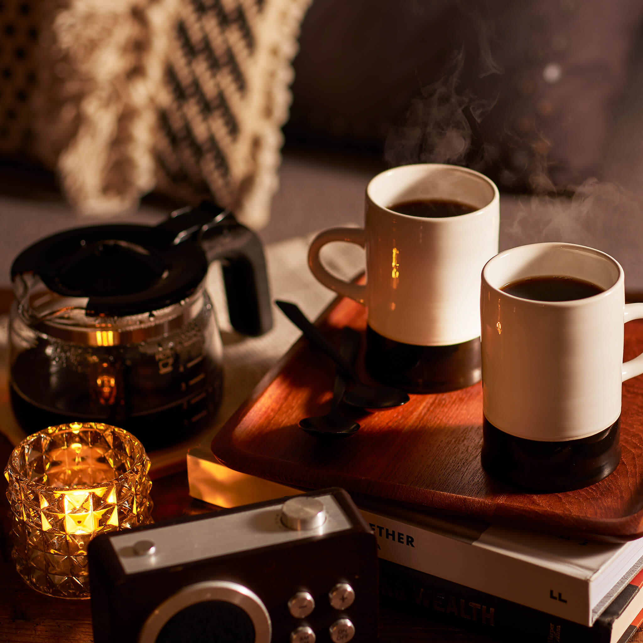 Toffy 全自動ミル付カスタムドリップコーヒーメーカー