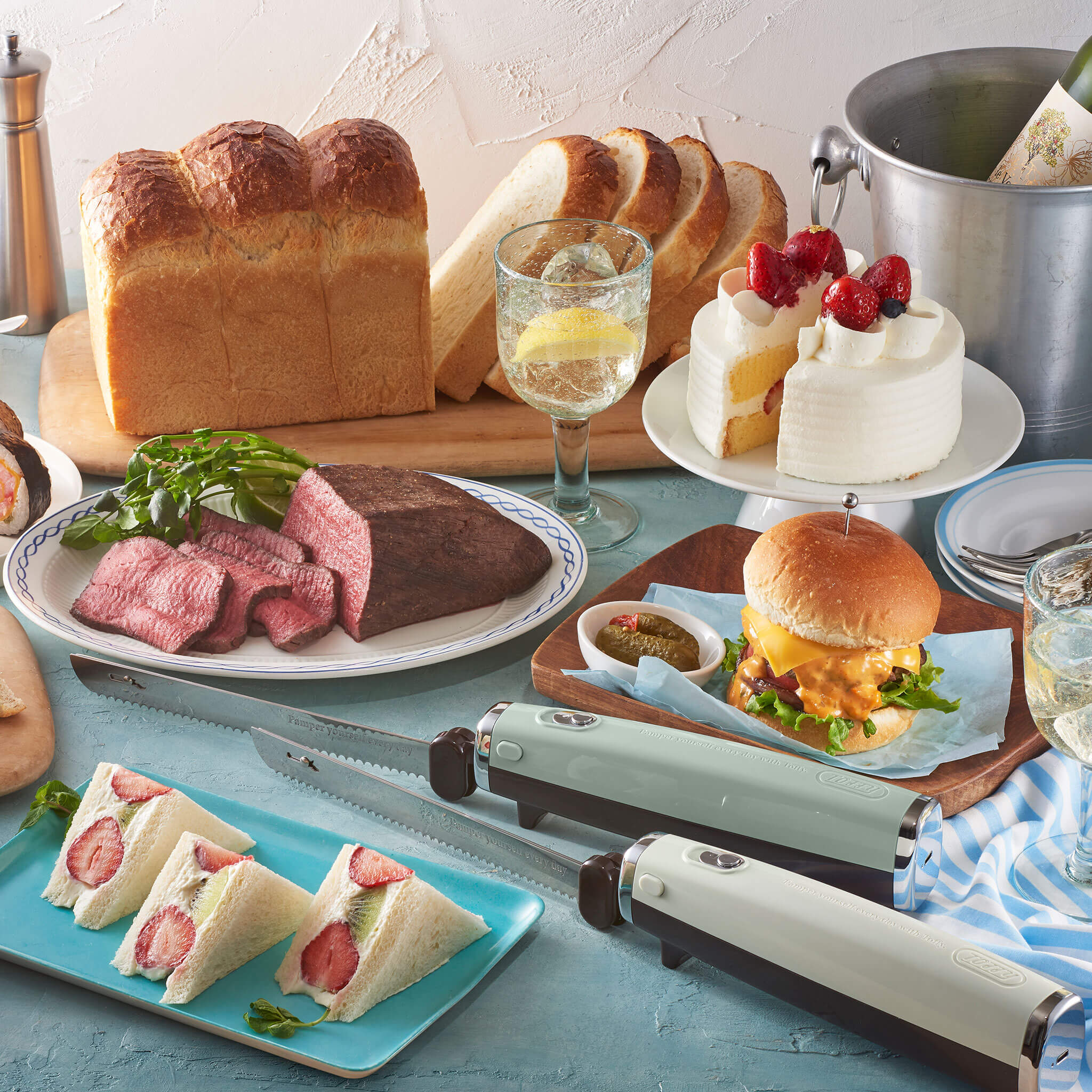 【アウトレット品】Toffy 電動マルチナイフ<充電式>