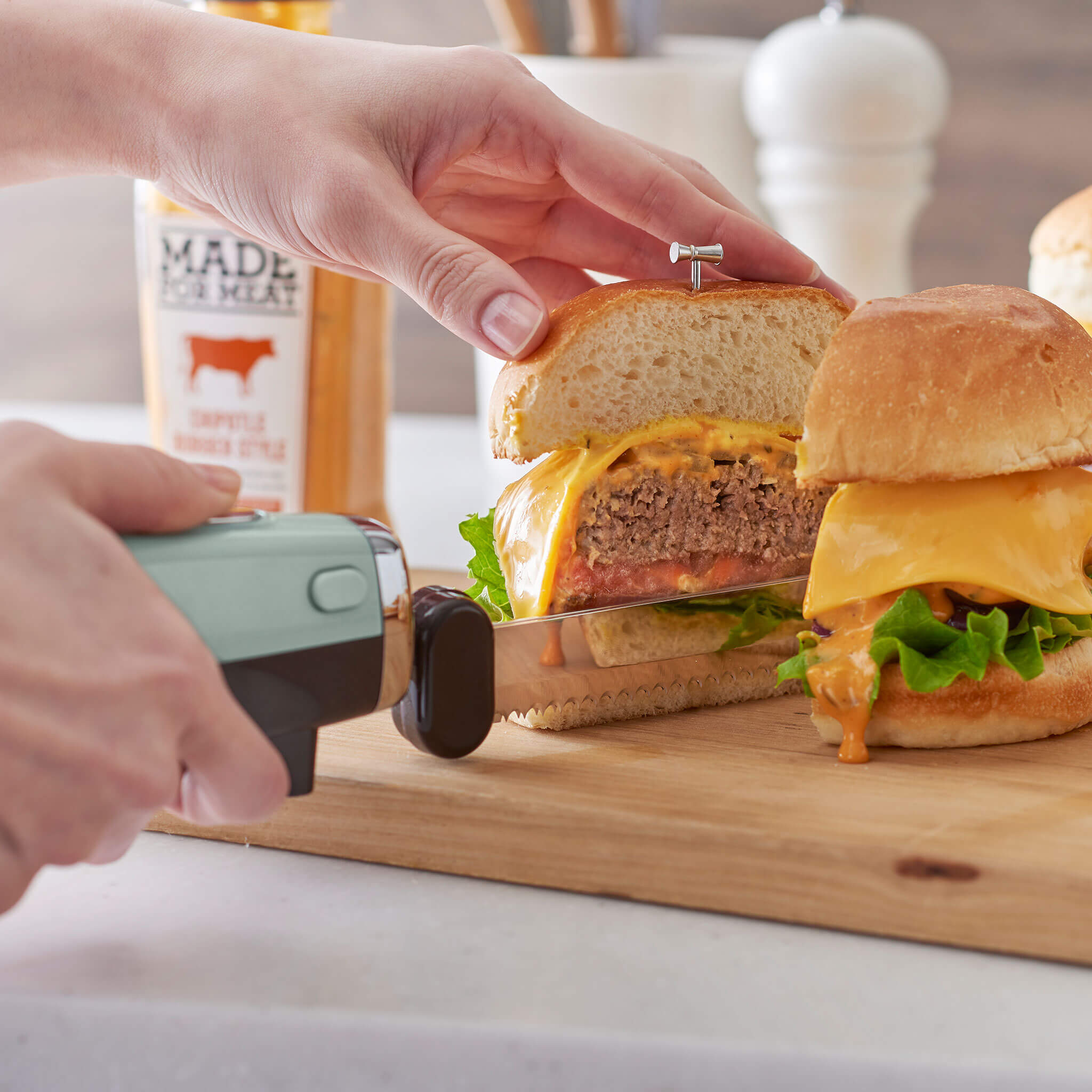 【アウトレット品】Toffy 電動マルチナイフ<充電式>