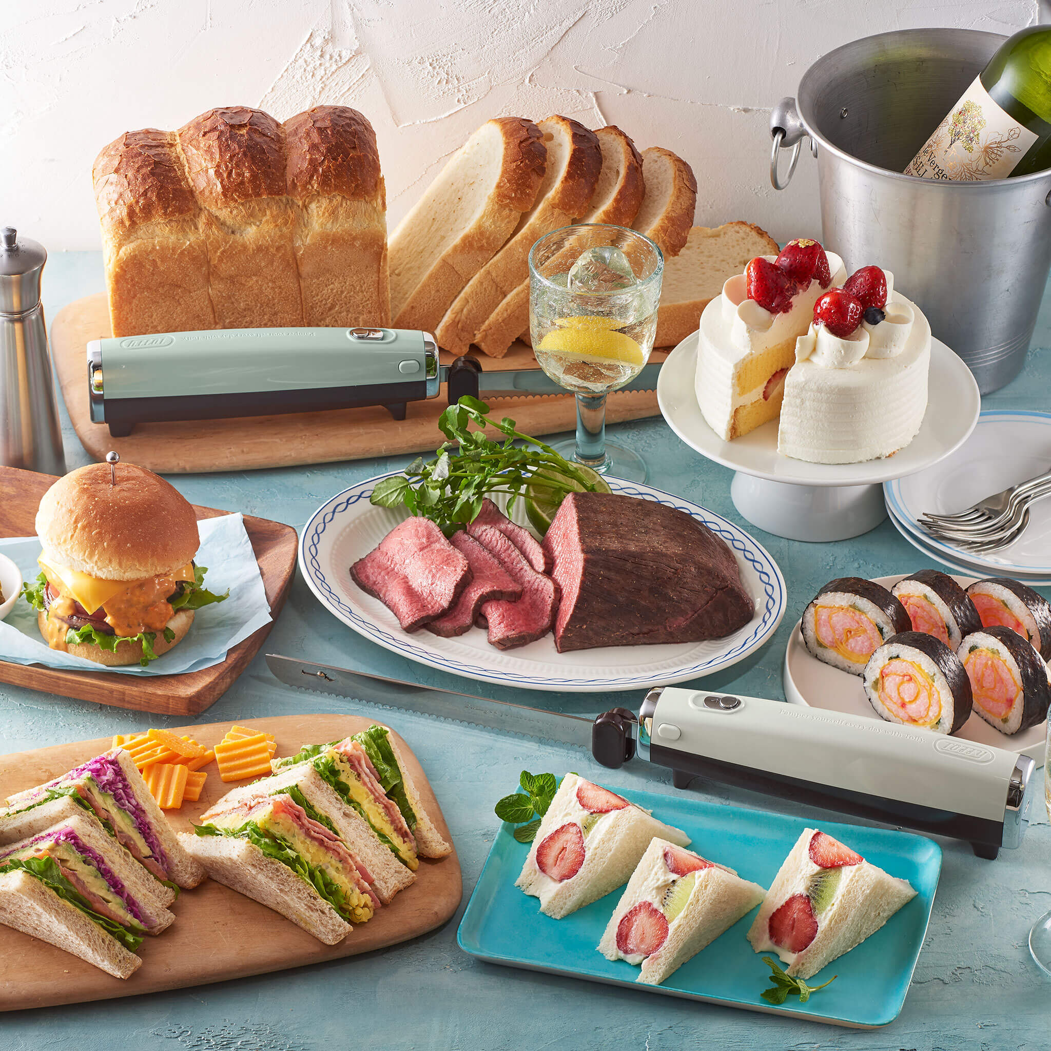 【アウトレット品】Toffy 電動マルチナイフ<充電式>