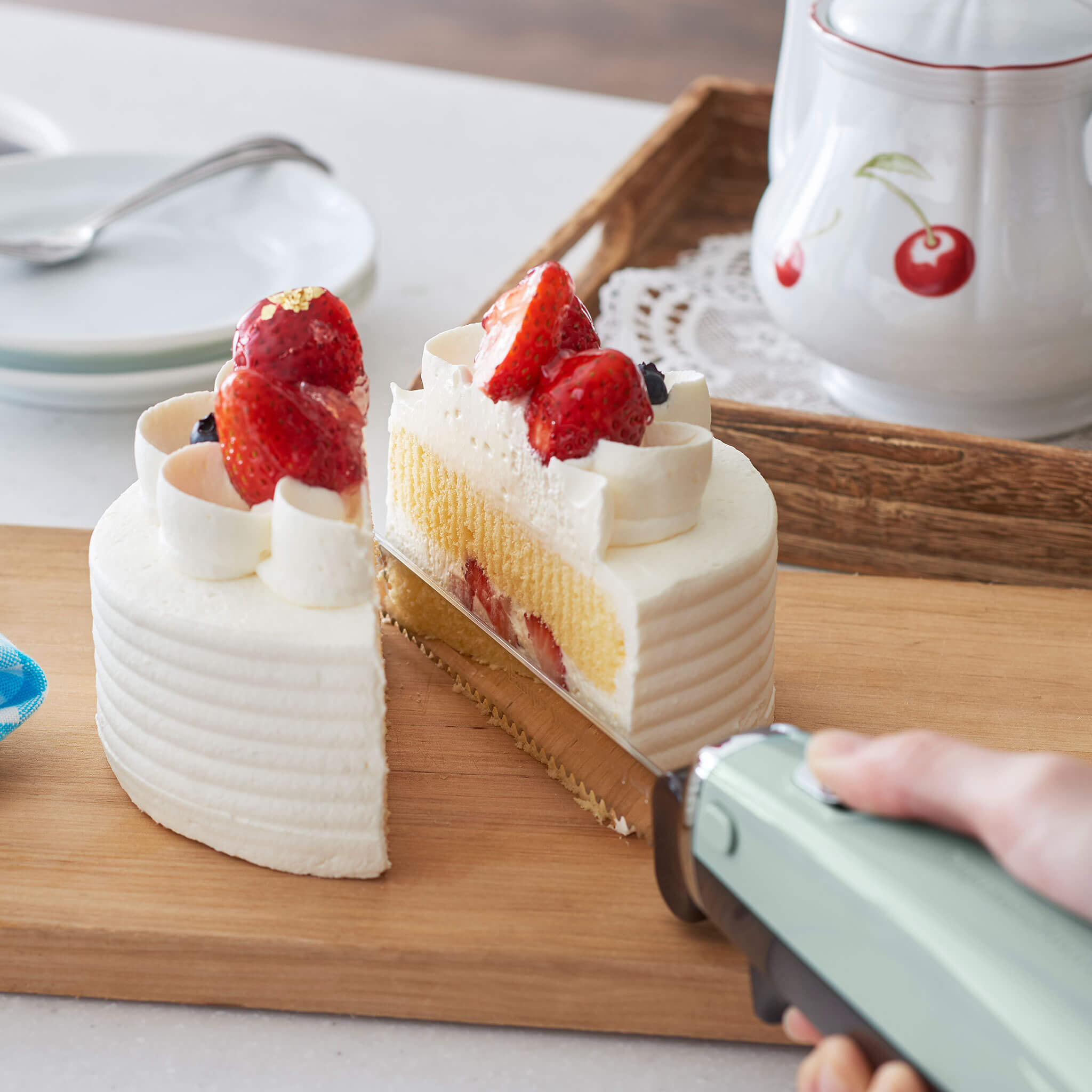 【アウトレット品】Toffy 電動マルチナイフ<充電式>