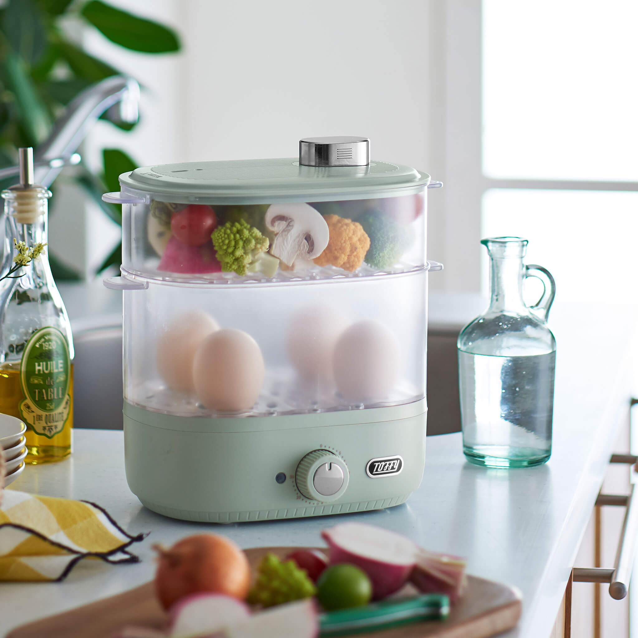 Toffy コンパクトフードスチーマー