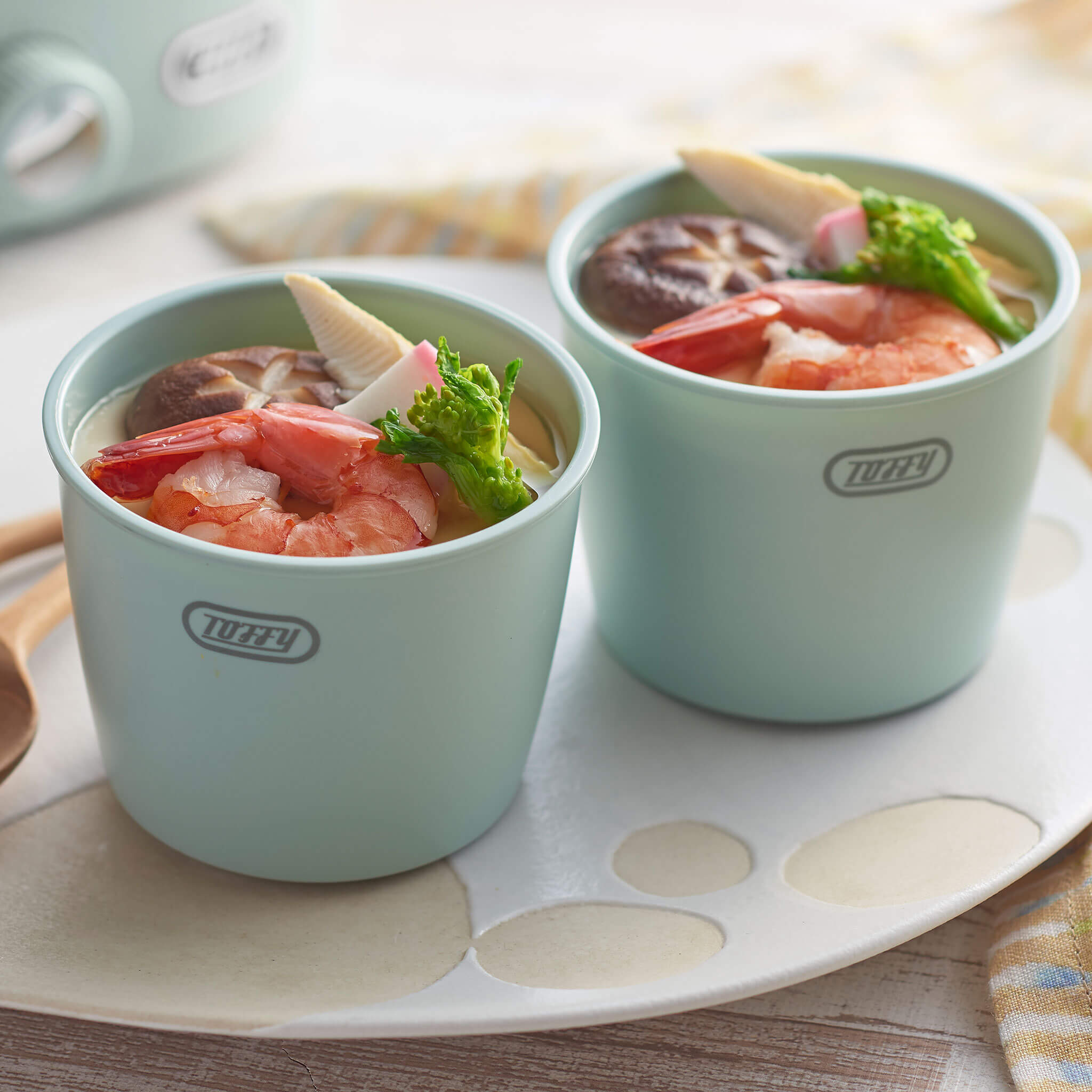 Toffy コンパクトフードスチーマー