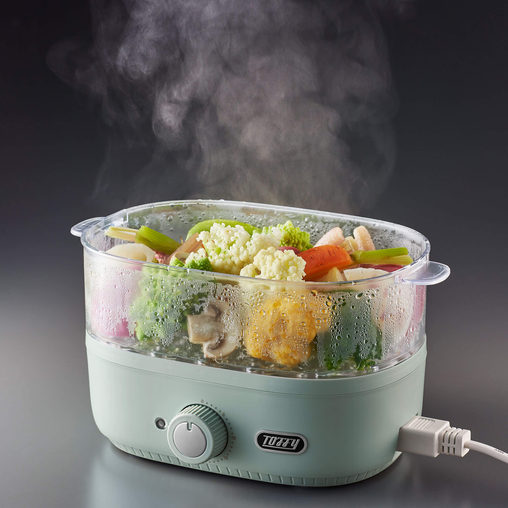 Toffy コンパクトフードスチーマー