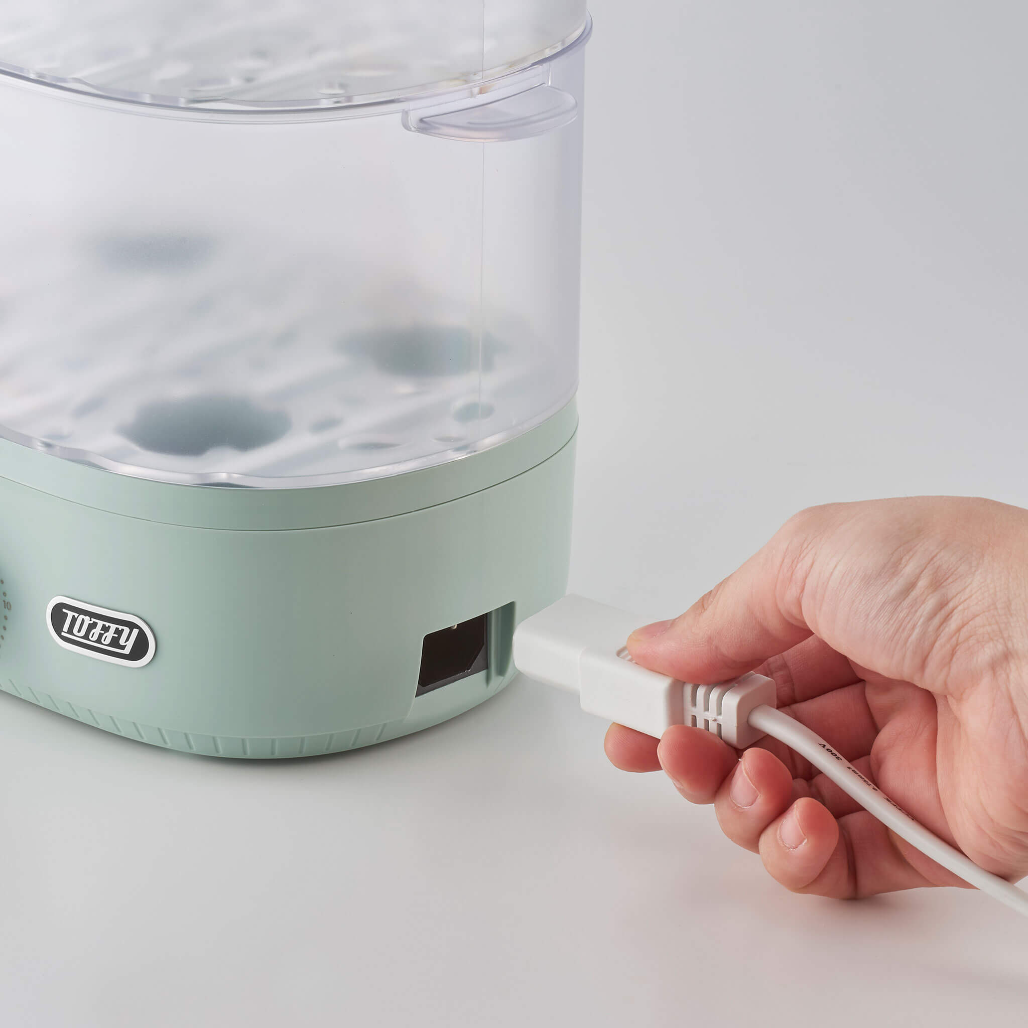 Toffy コンパクトフードスチーマー