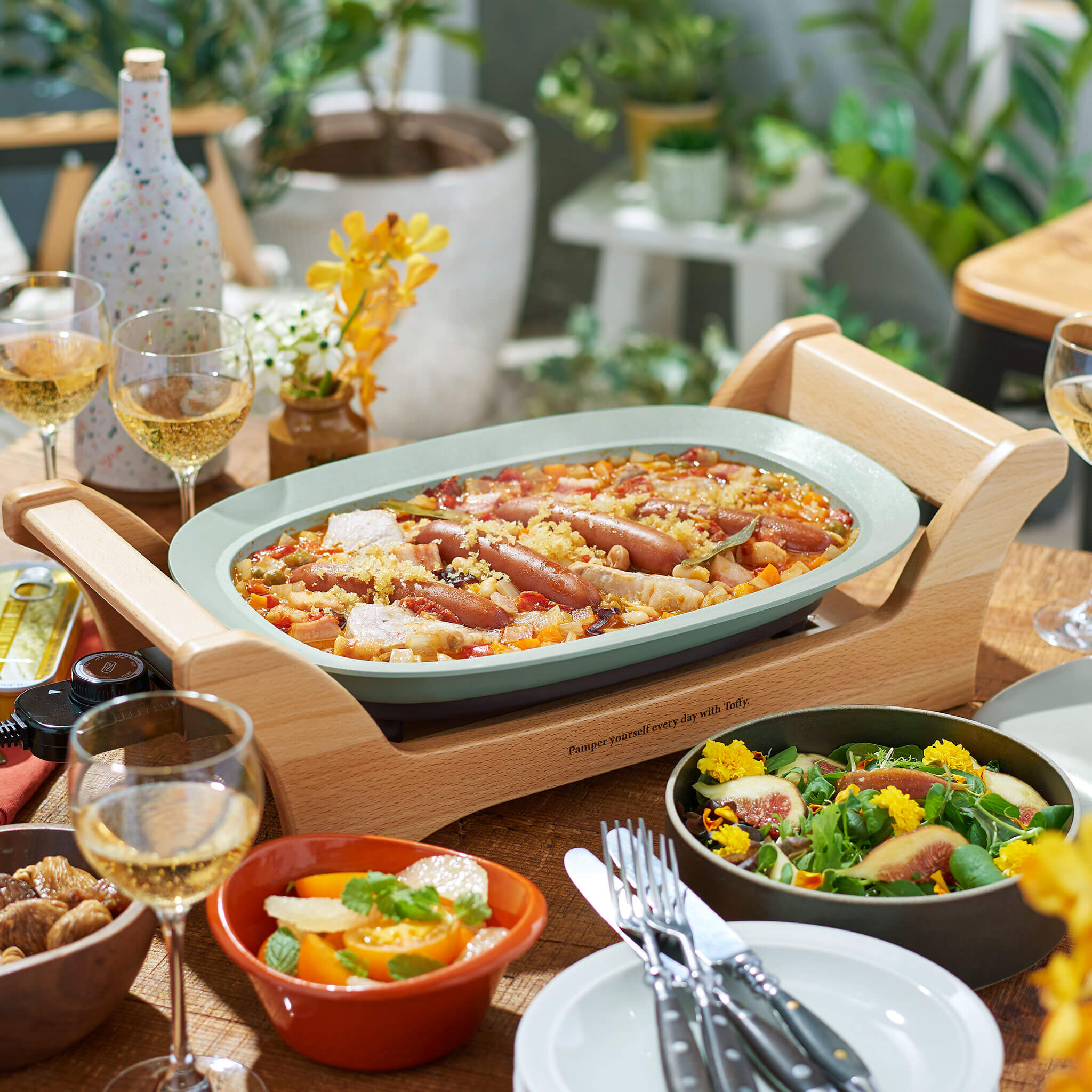 Toffy オーバルグリルプレート