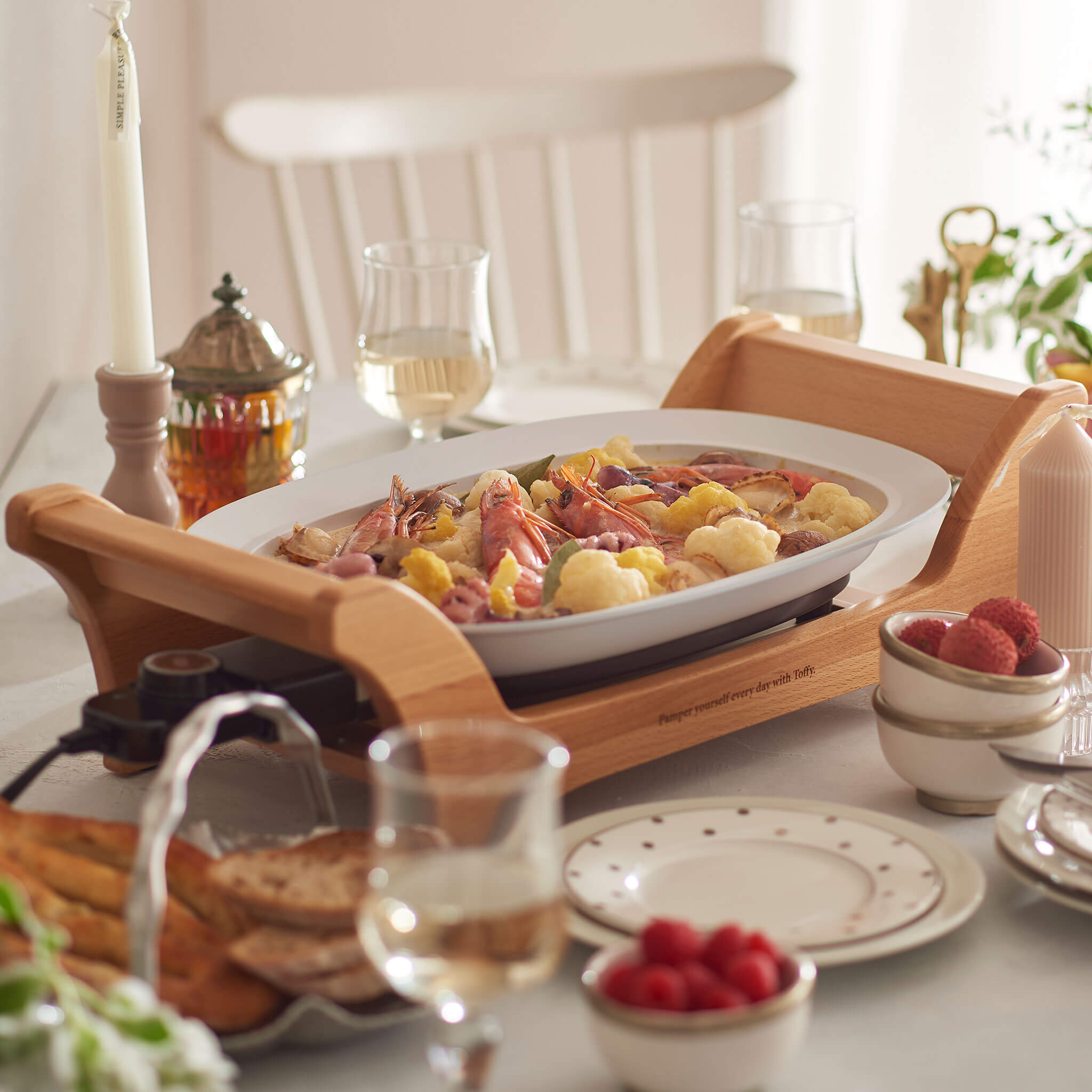 Toffy オーバルグリルプレート