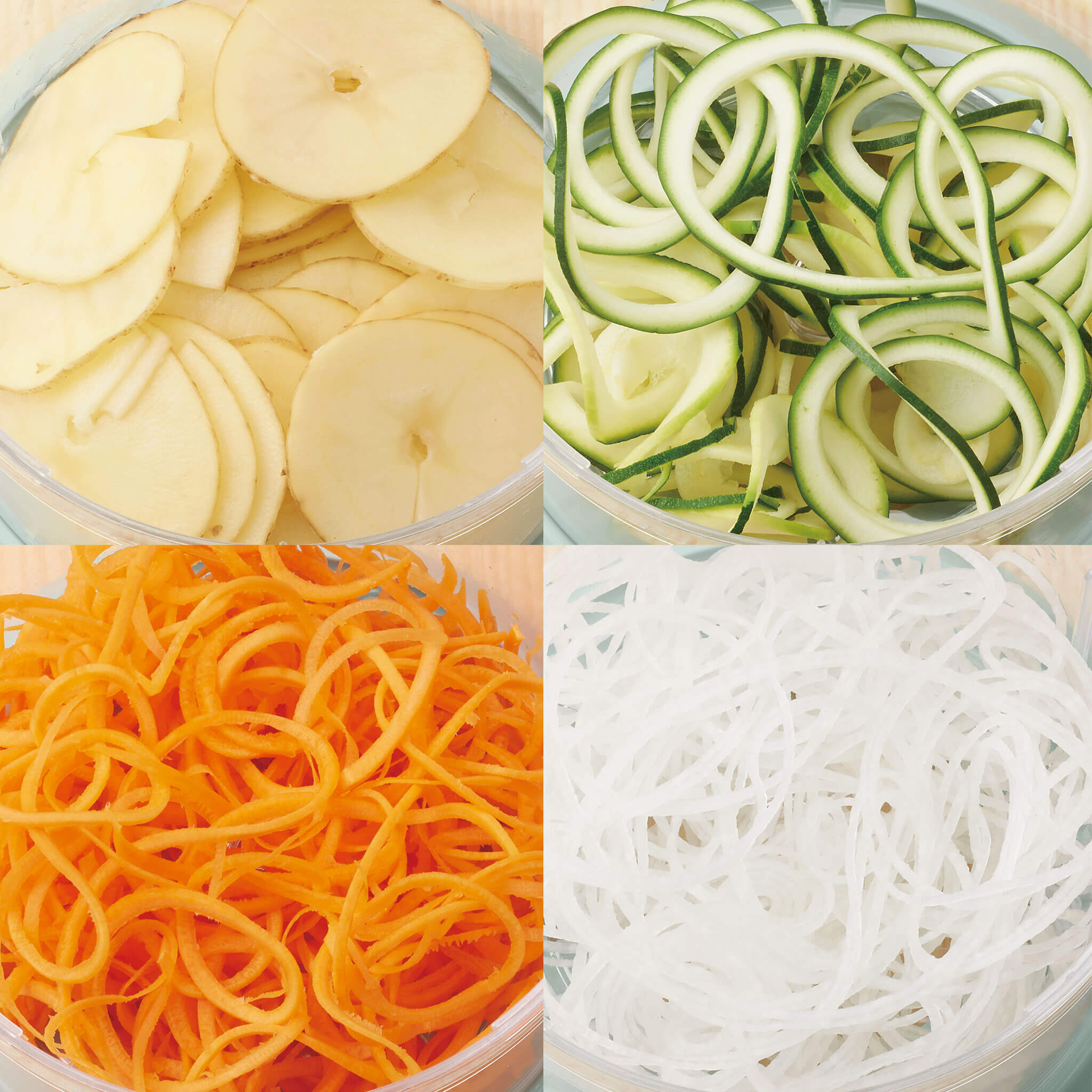 Toffy 3WAY ベジタブルクイックスライサー