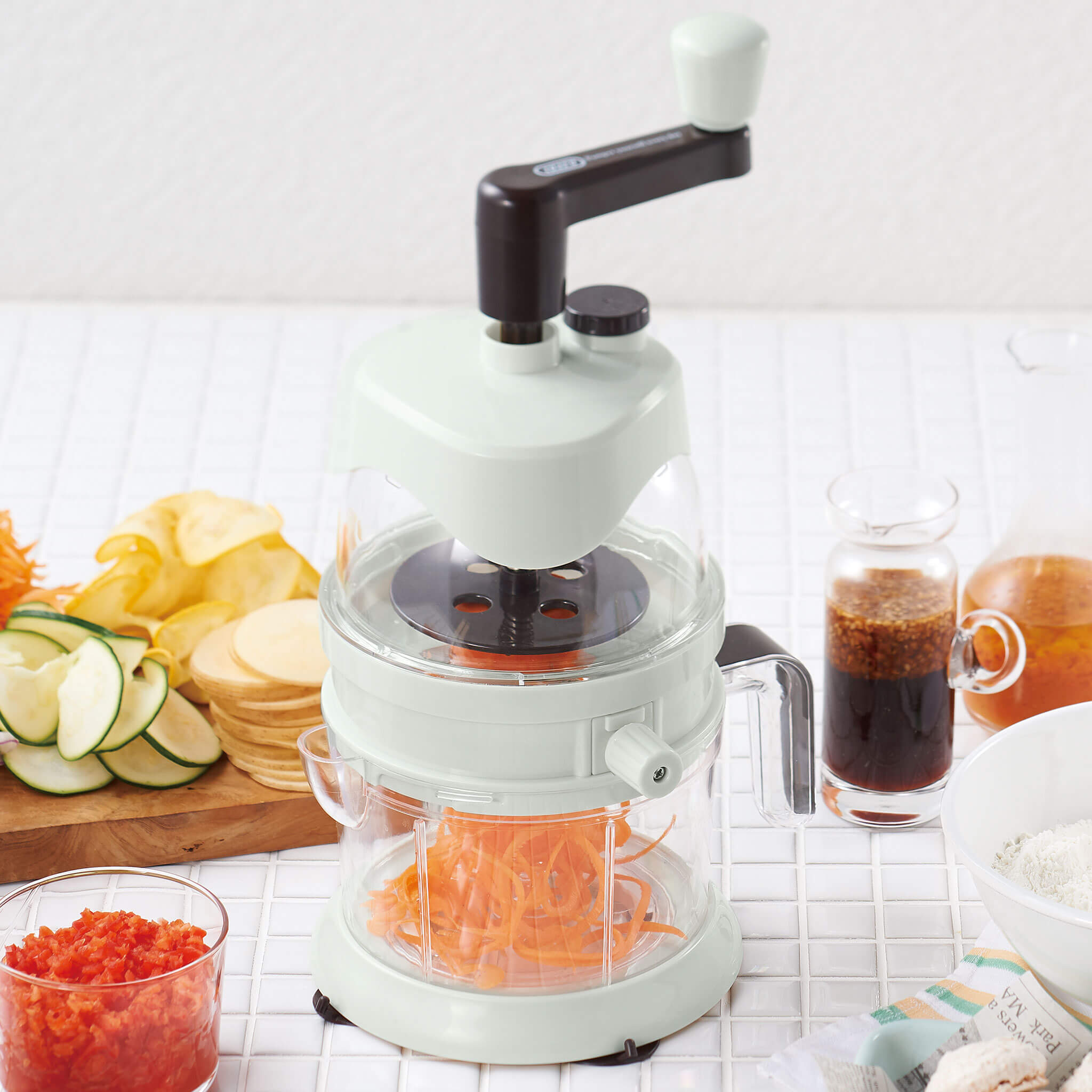 Toffy 3WAY ベジタブルクイックスライサー