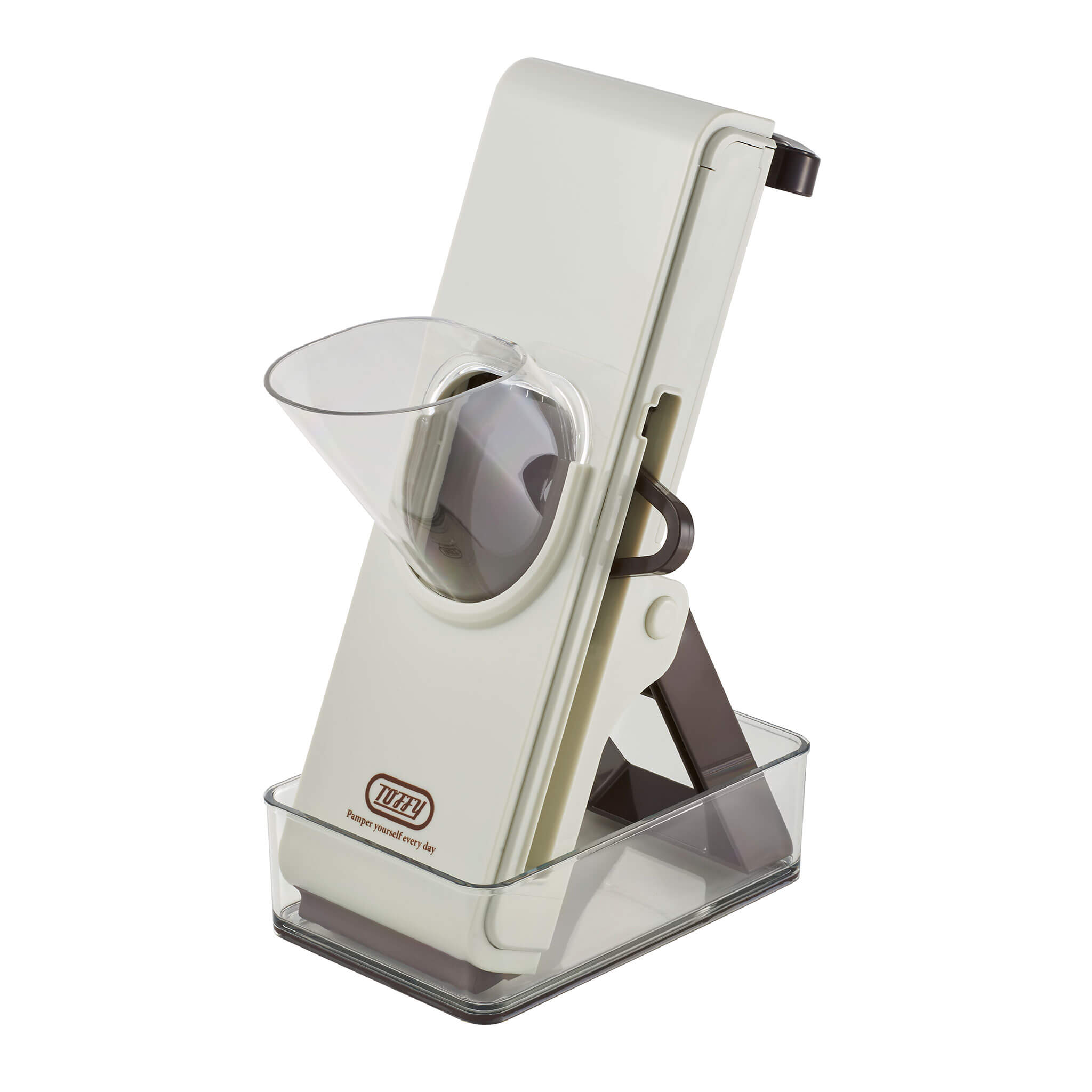 Toffy セーフティープッシュスライサー