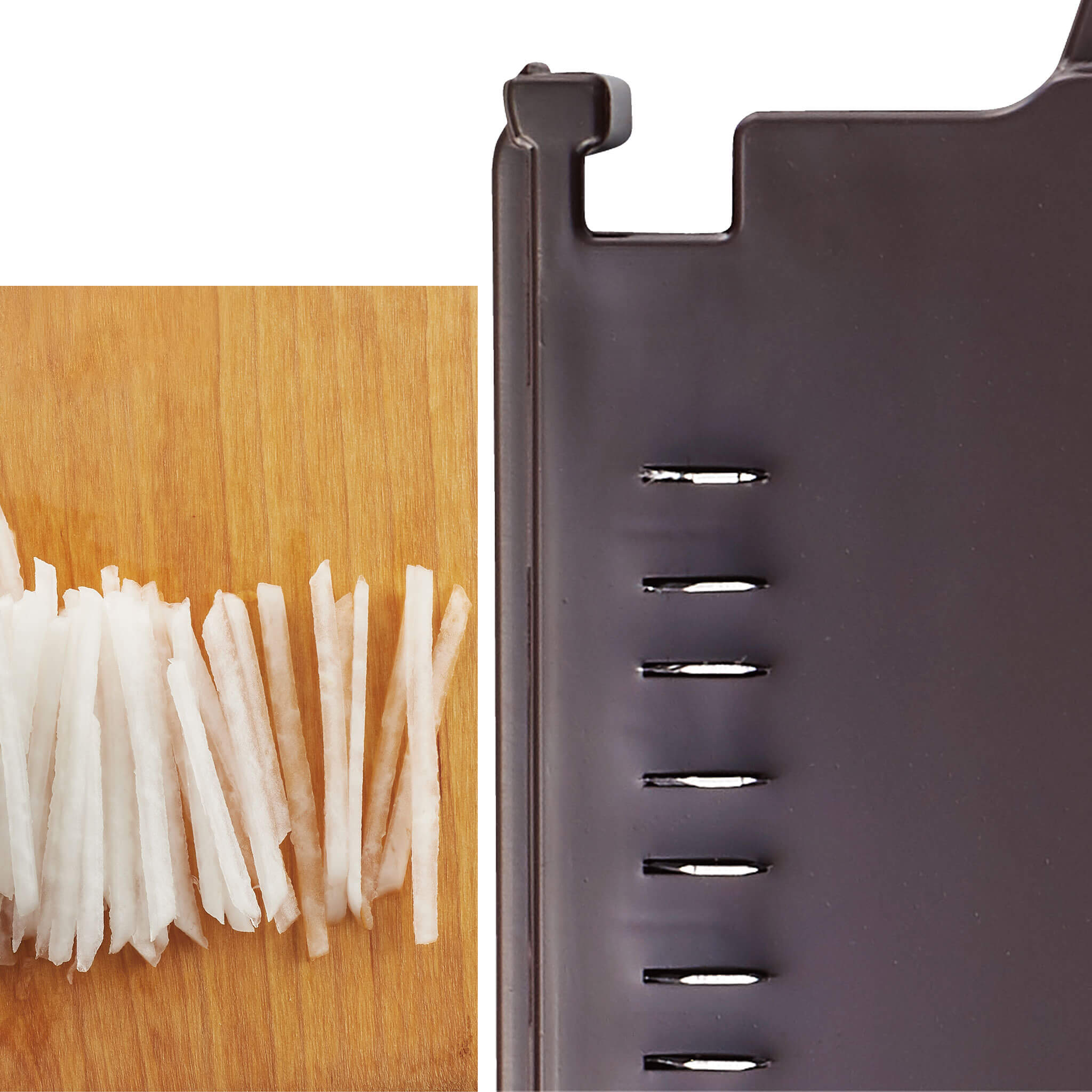 Toffy セーフティープッシュスライサー