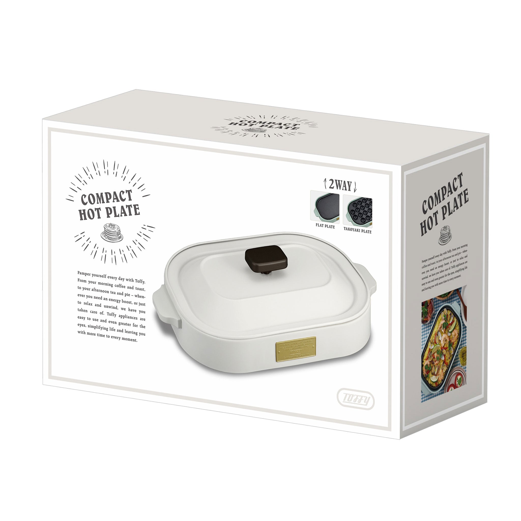 Toffy コンパクトホットプレート