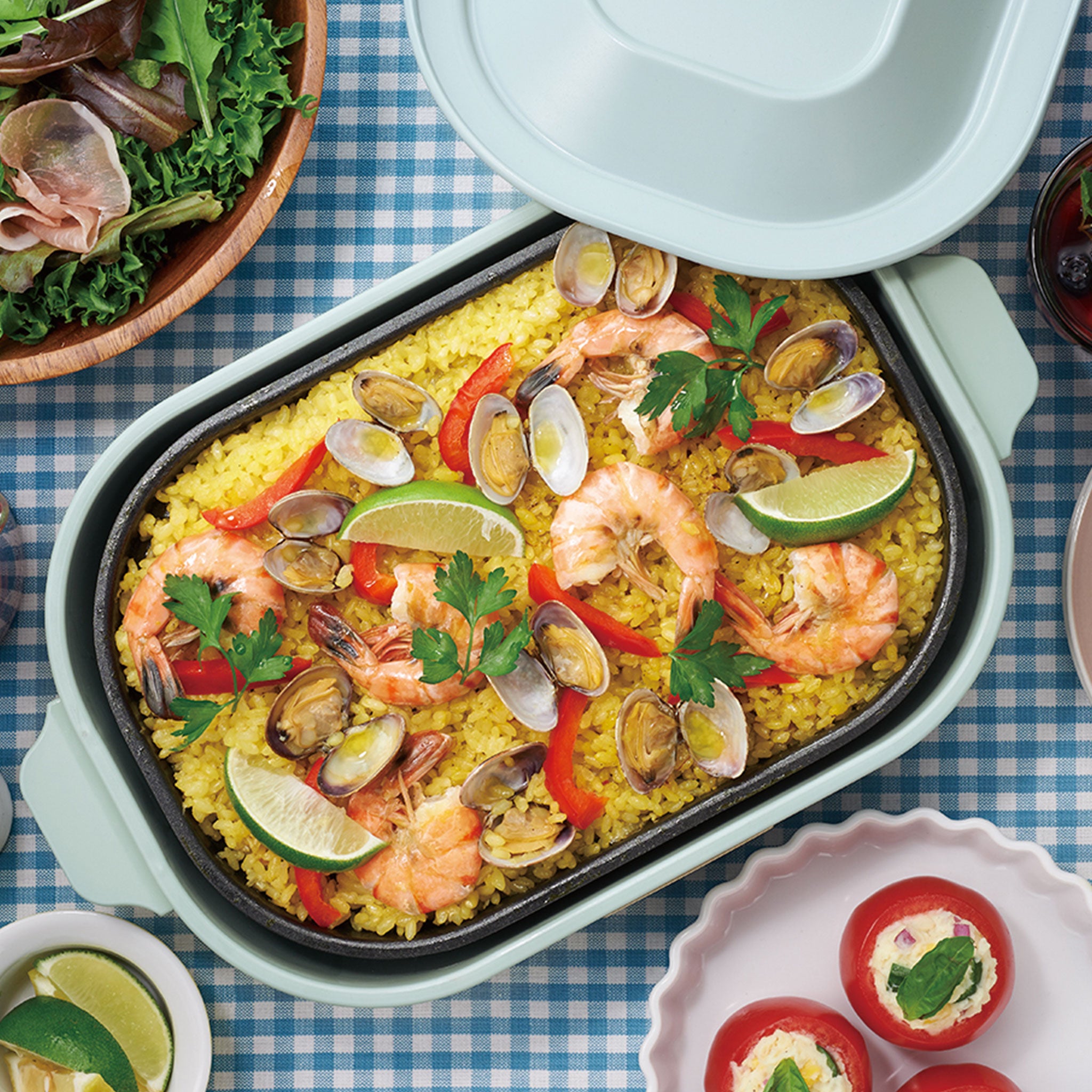 【アウトレット】Toffy コンパクトホットプレート 3種プレートフルセット