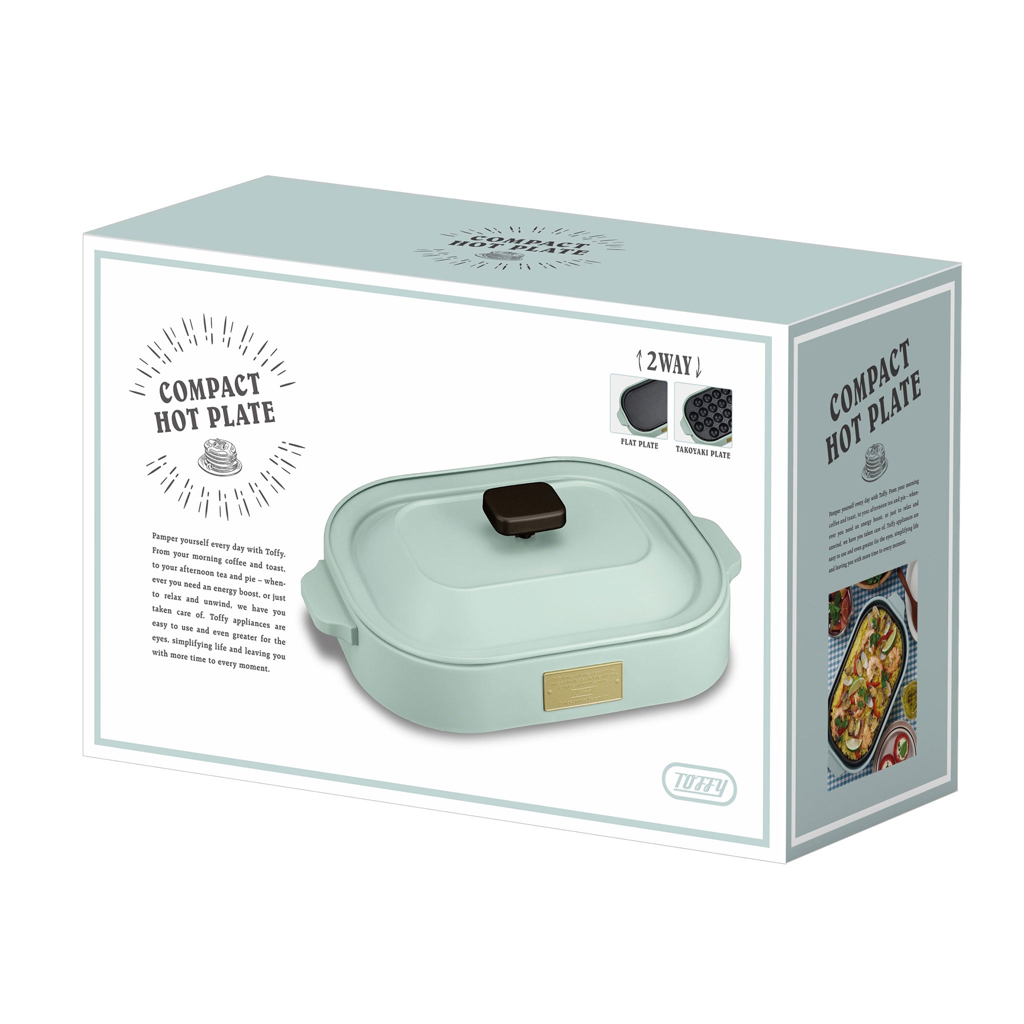 Toffy コンパクトホットプレート