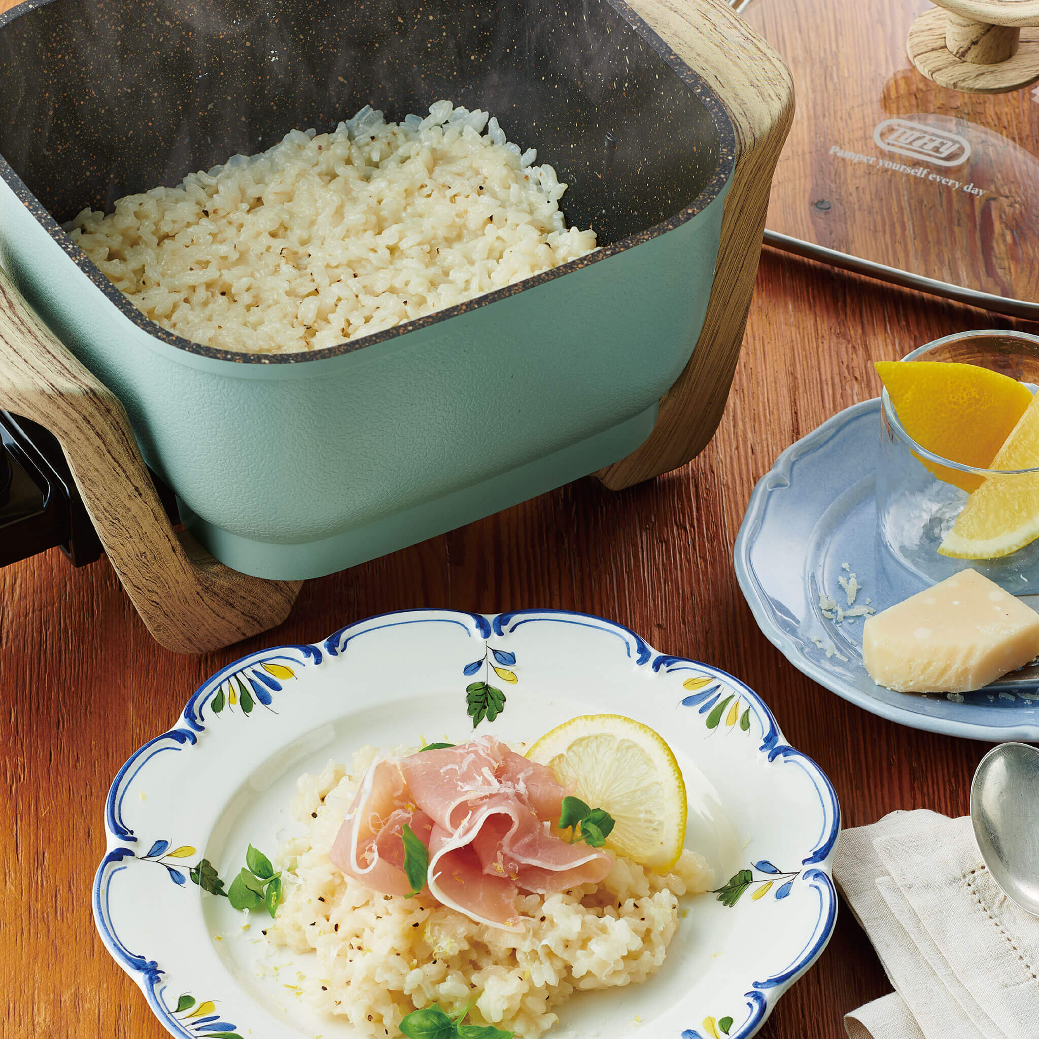 Toffy コンパクトマルチ電気鍋