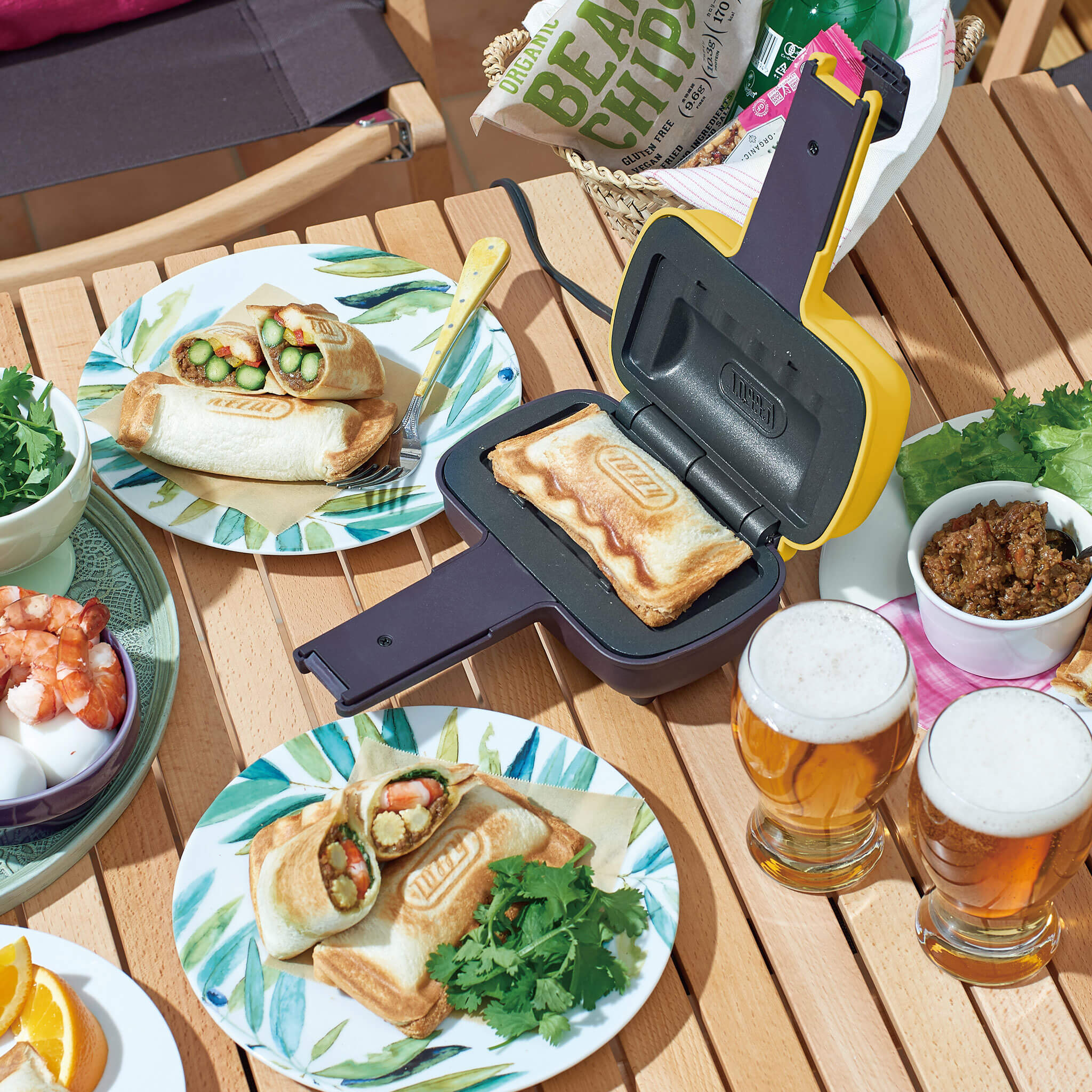 Toffy ハーフホットサンドメーカー