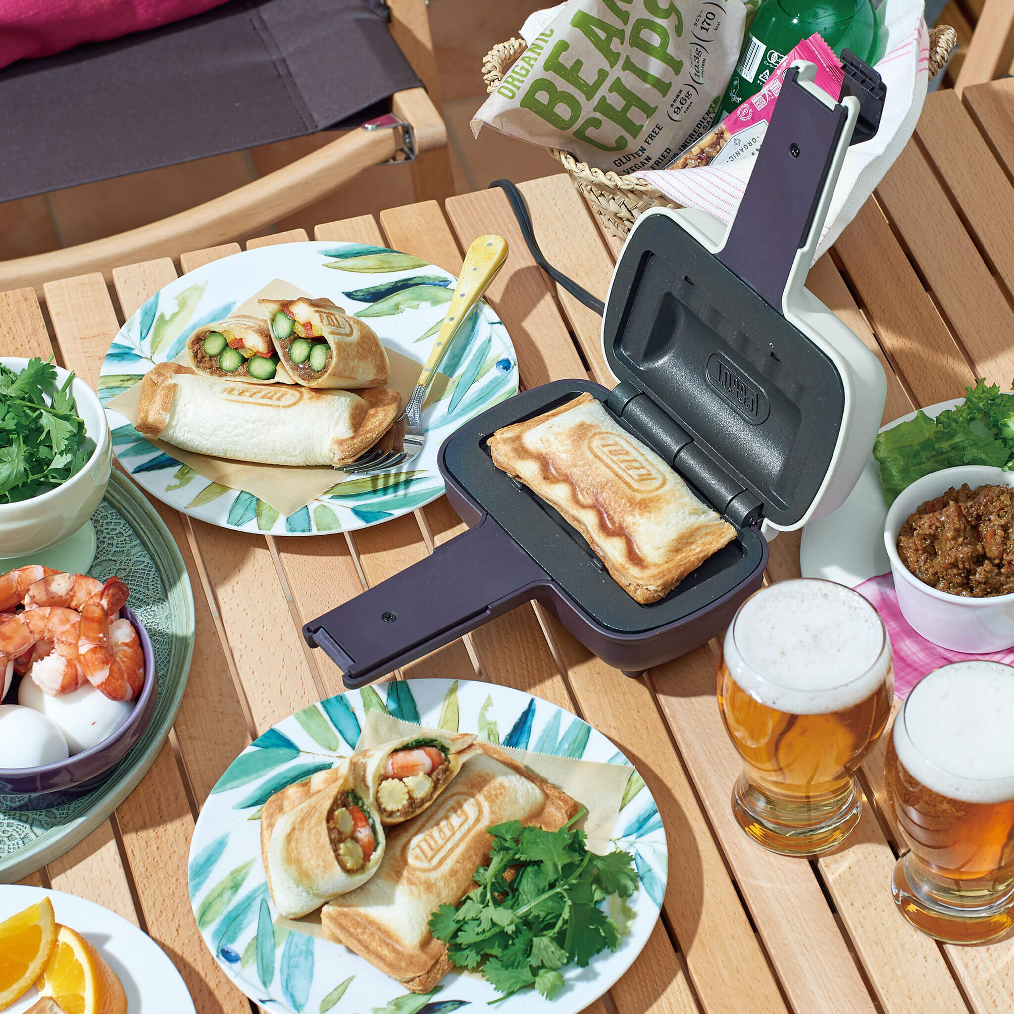 Toffy ハーフホットサンドメーカー