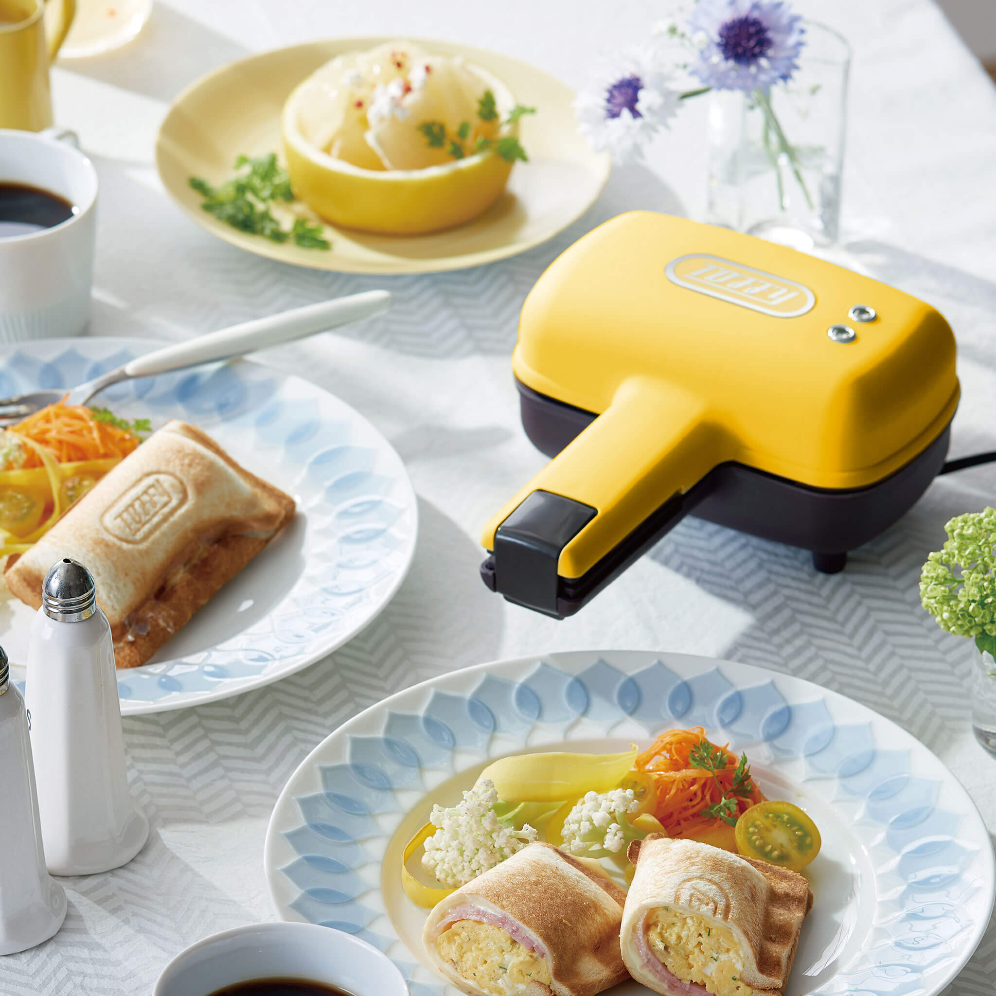 Toffy ハーフホットサンドメーカー