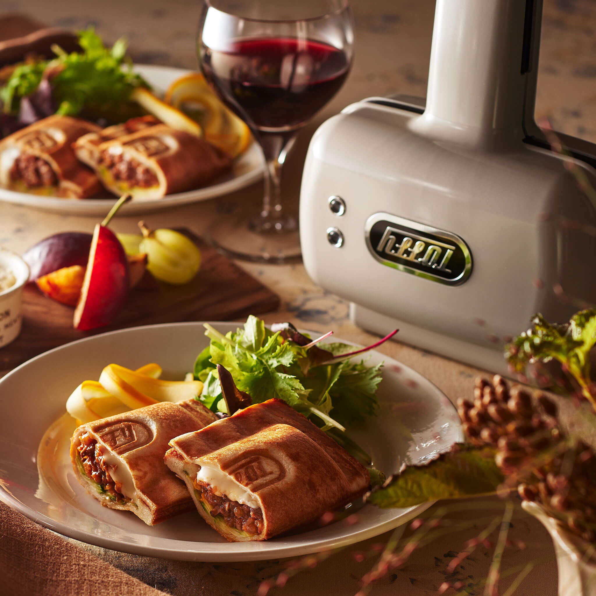 Toffy ハーフホットサンドメーカー<プレート交換式> 直営店限定ギフトパッケージ