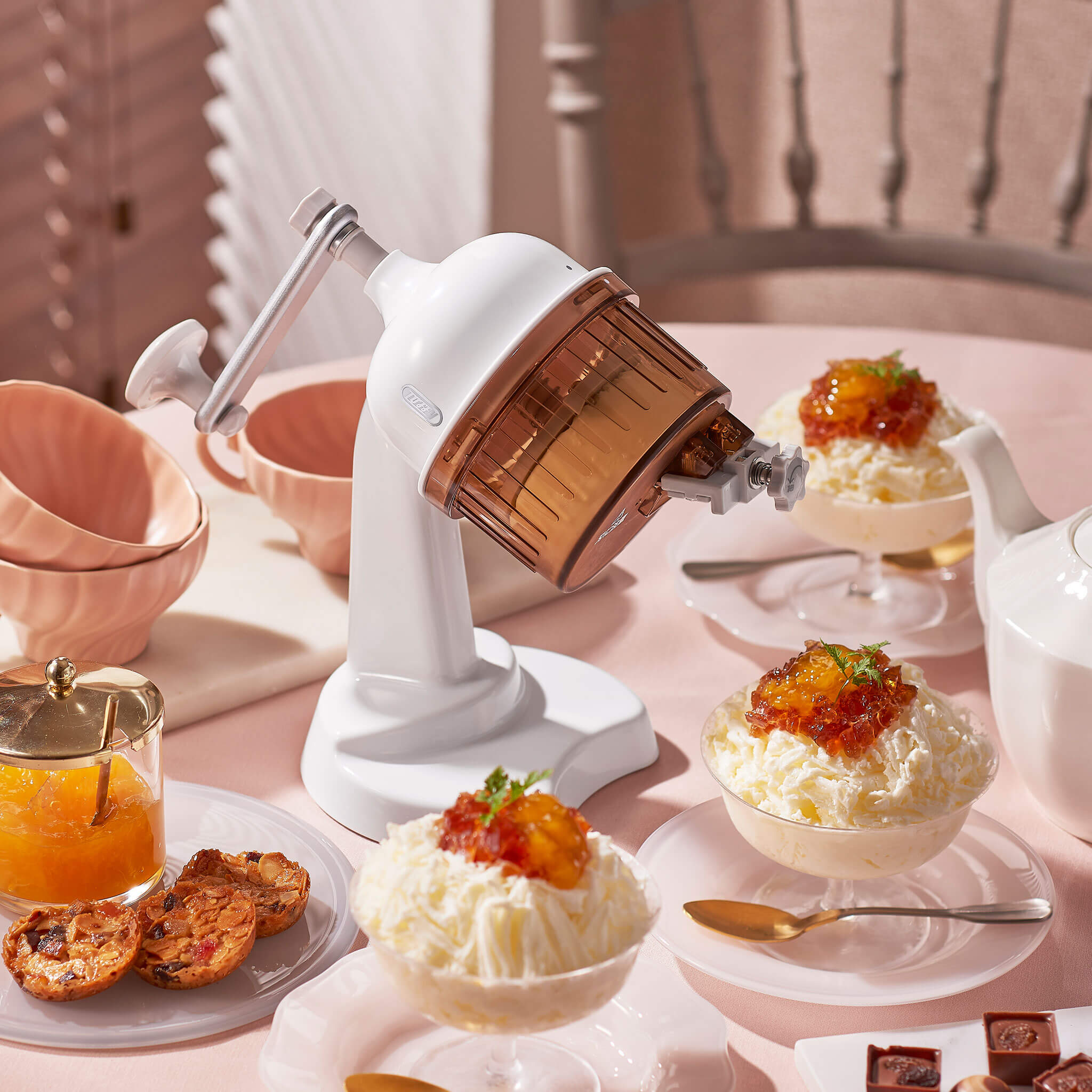 Toffy コンパクトふわふわかき氷器