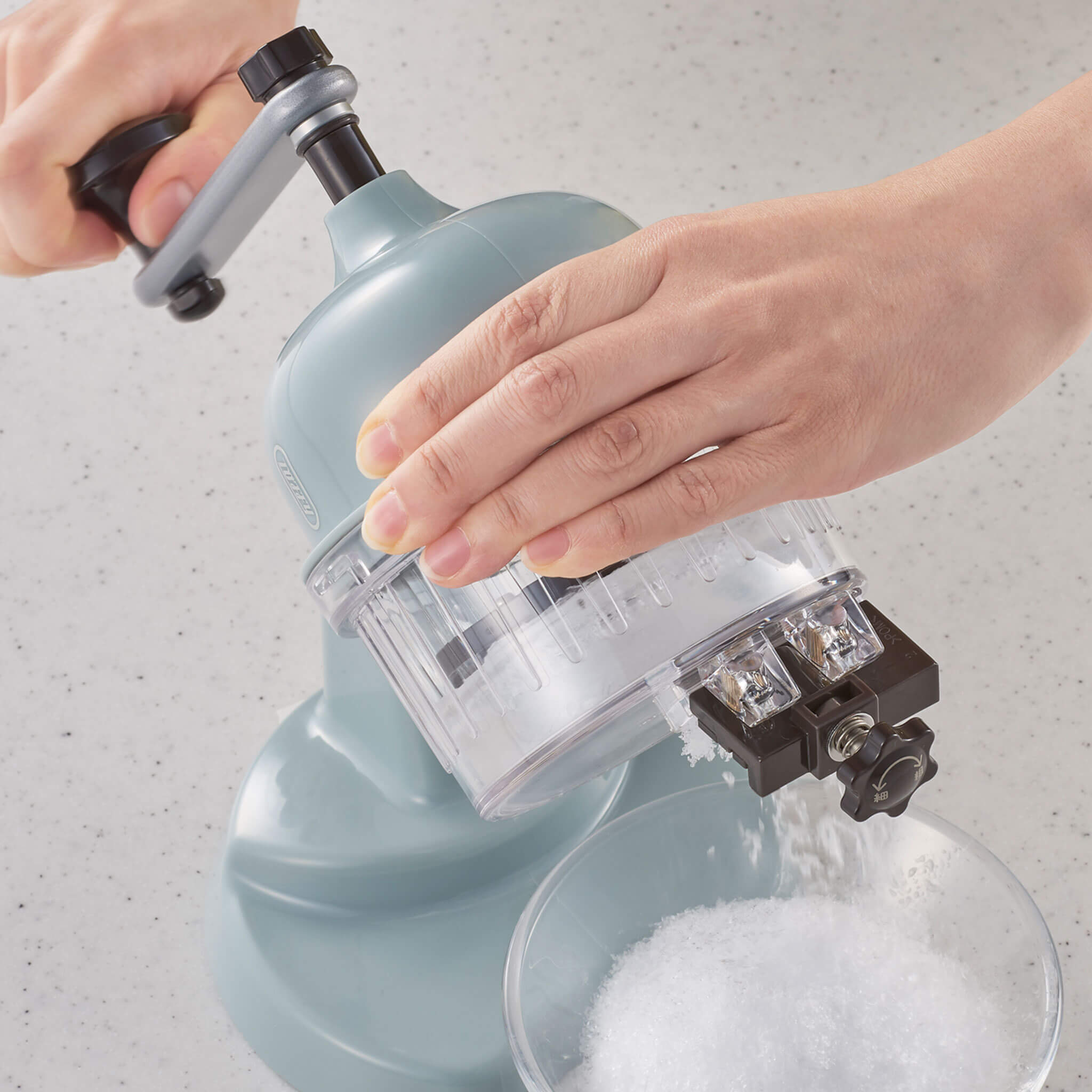 Toffy コンパクトふわふわかき氷器