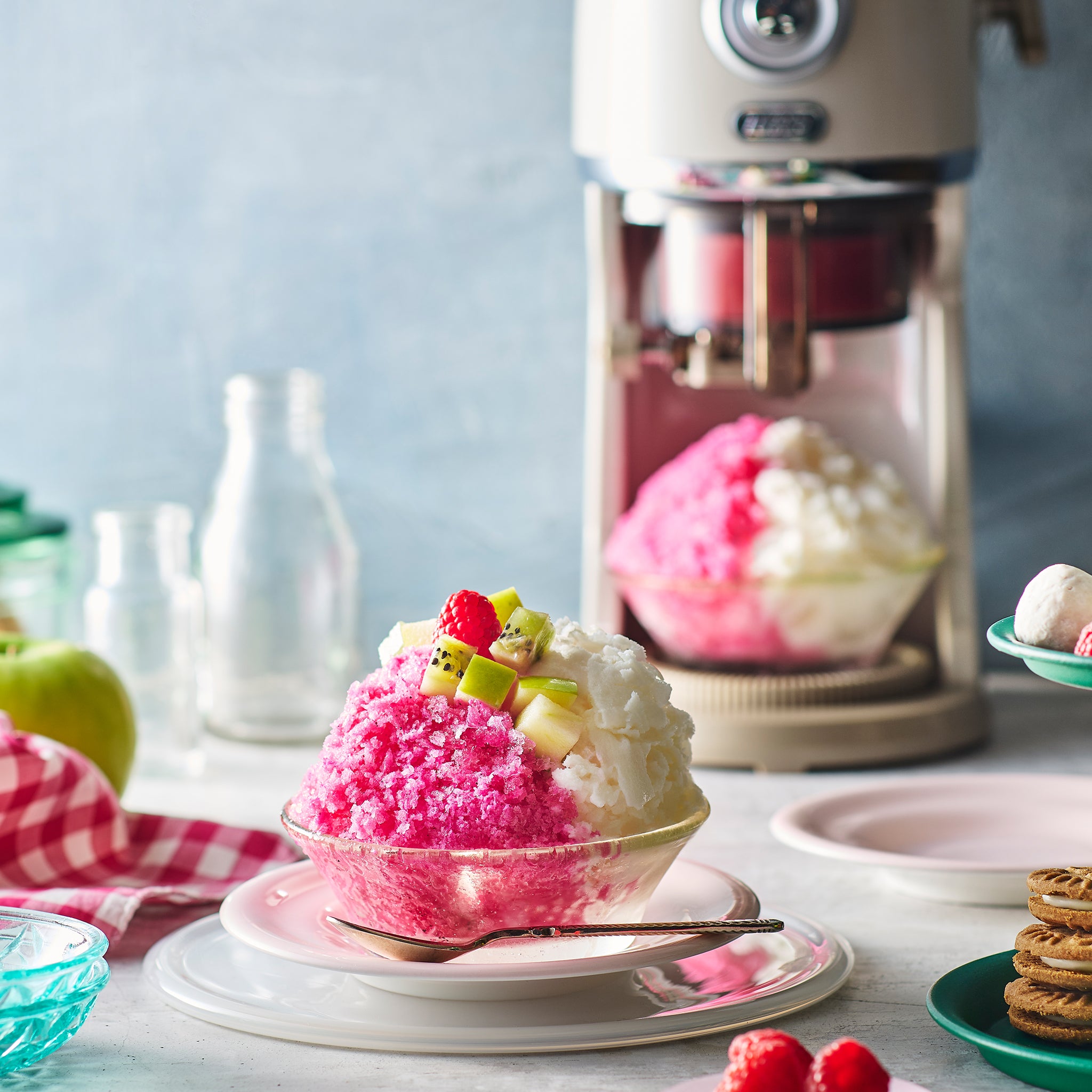 Toffyコンパクト電動ふわふわかき氷器