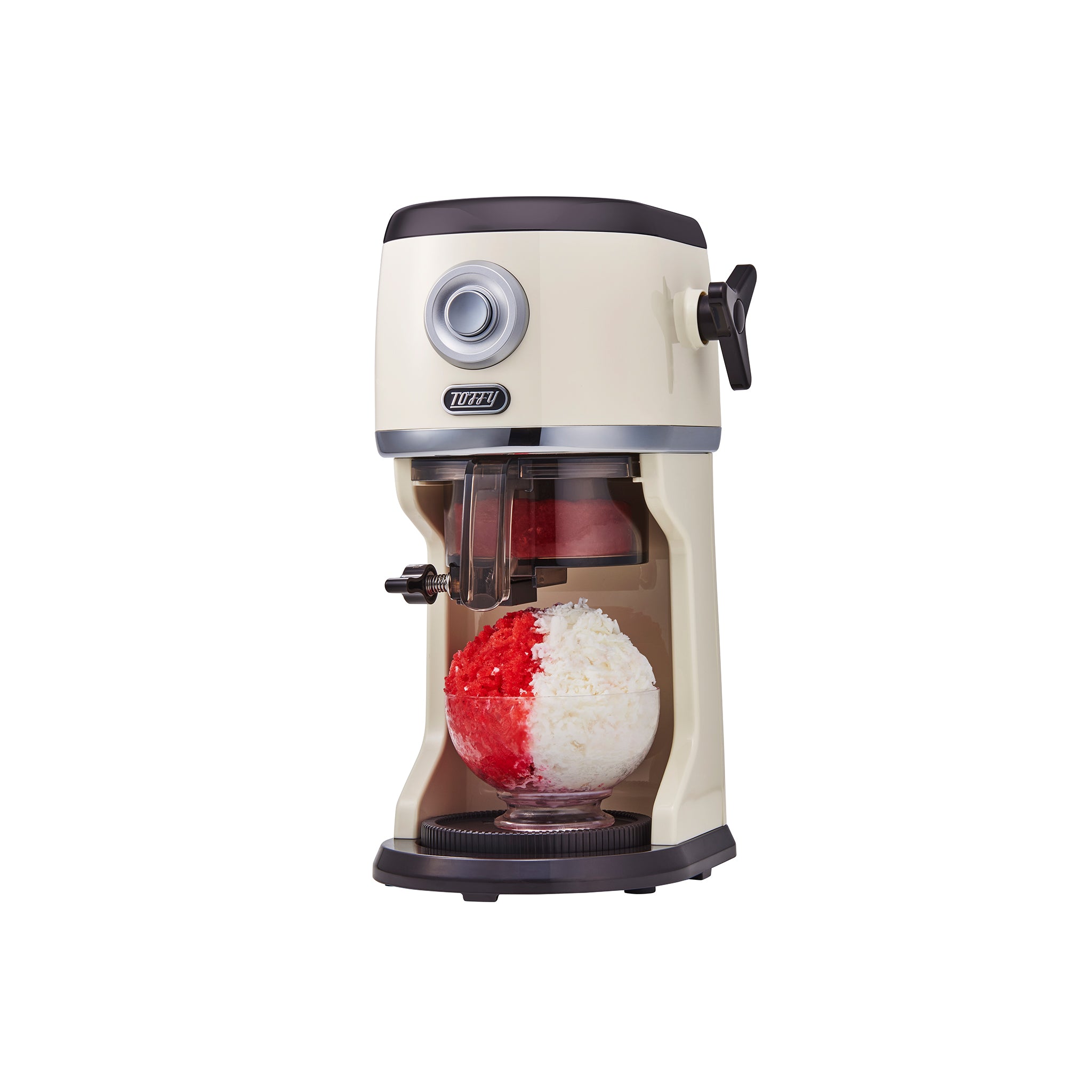 Toffyコンパクト電動ふわふわかき氷器