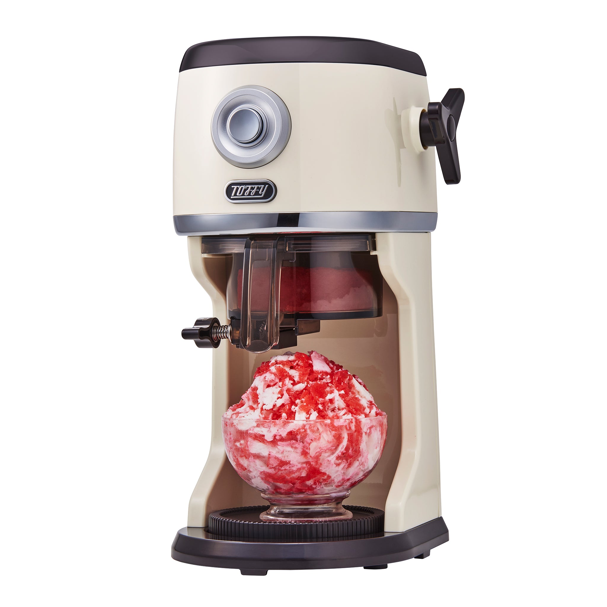 Toffyコンパクト電動ふわふわかき氷器