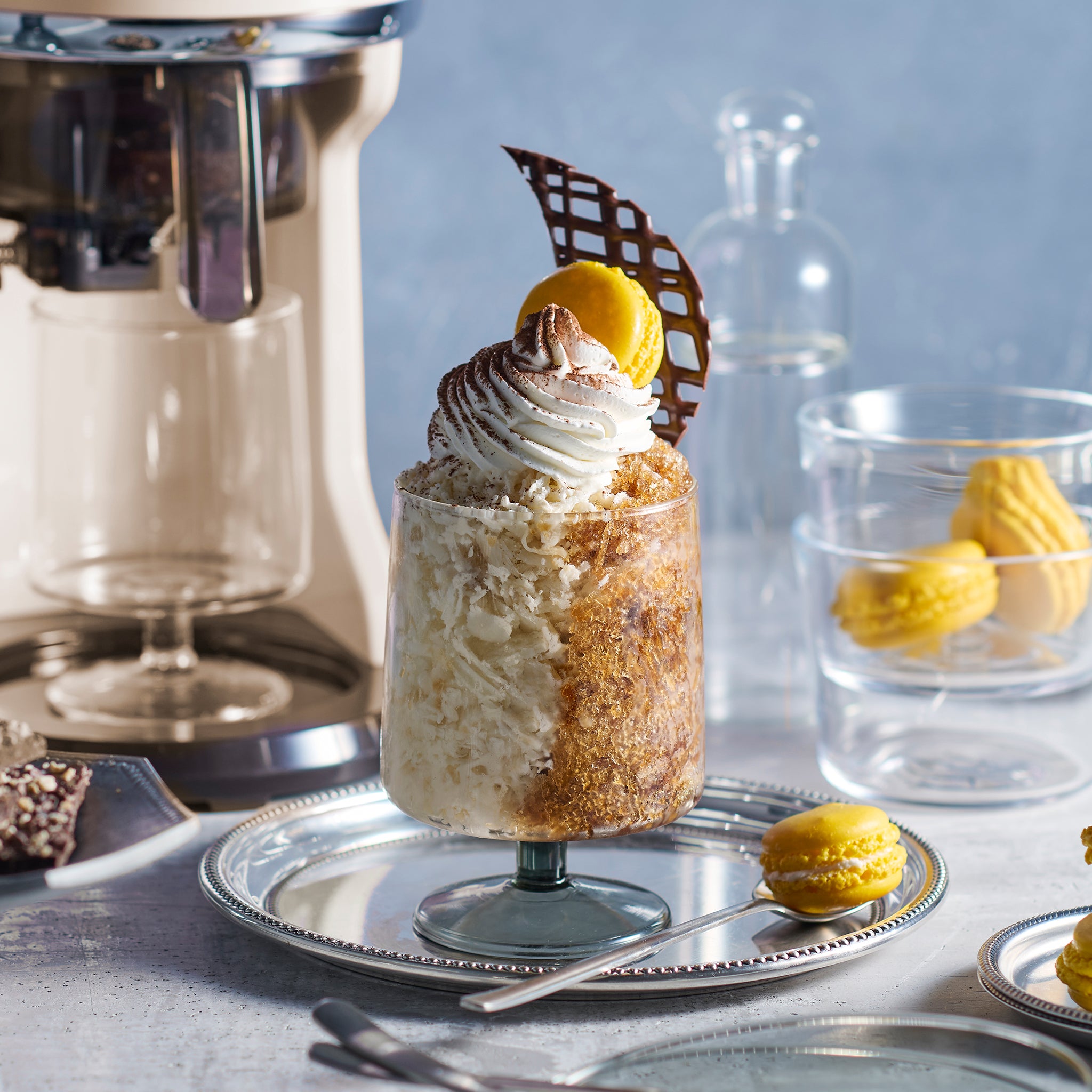 Toffyコンパクト電動ふわふわかき氷器