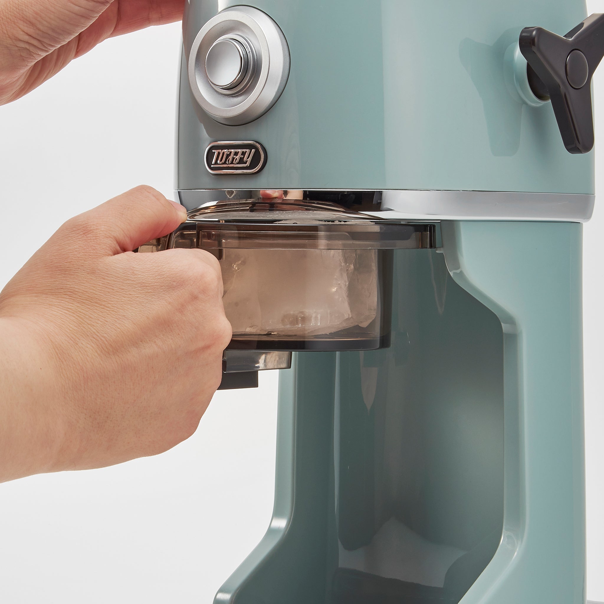 Toffyコンパクト電動ふわふわかき氷器