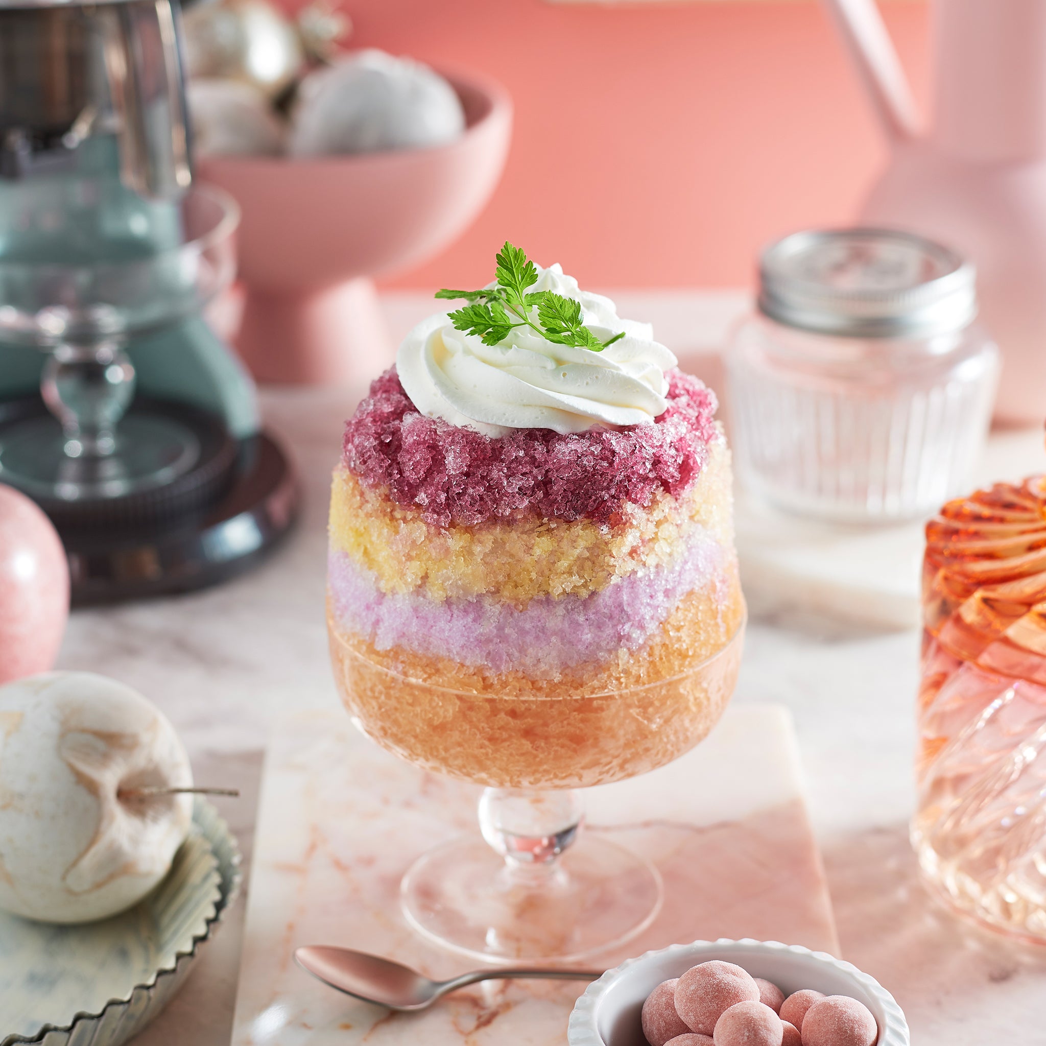 Toffyコンパクト電動ふわふわかき氷器