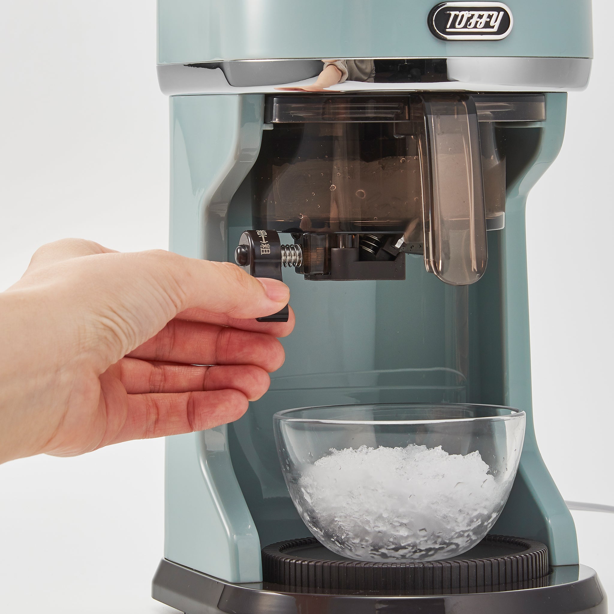 Toffyコンパクト電動ふわふわかき氷器