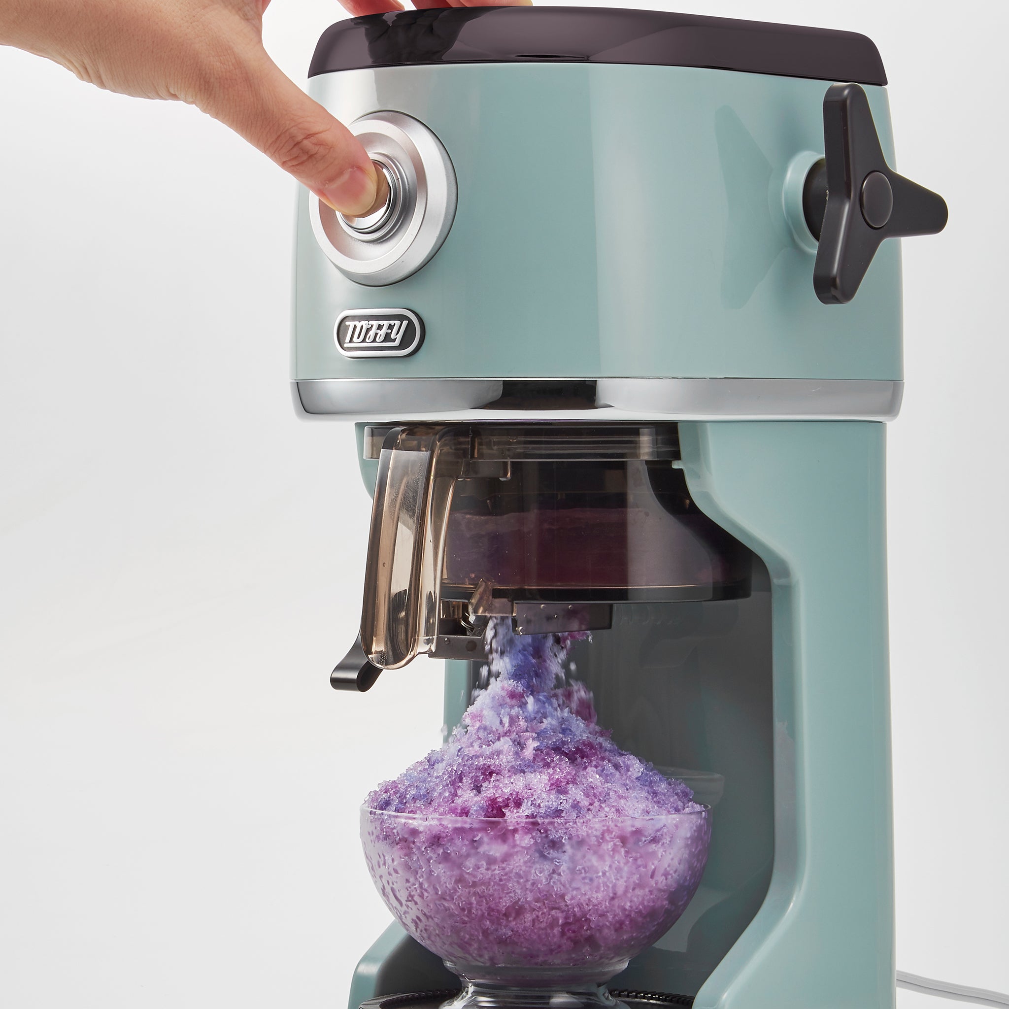 Toffyコンパクト電動ふわふわかき氷器