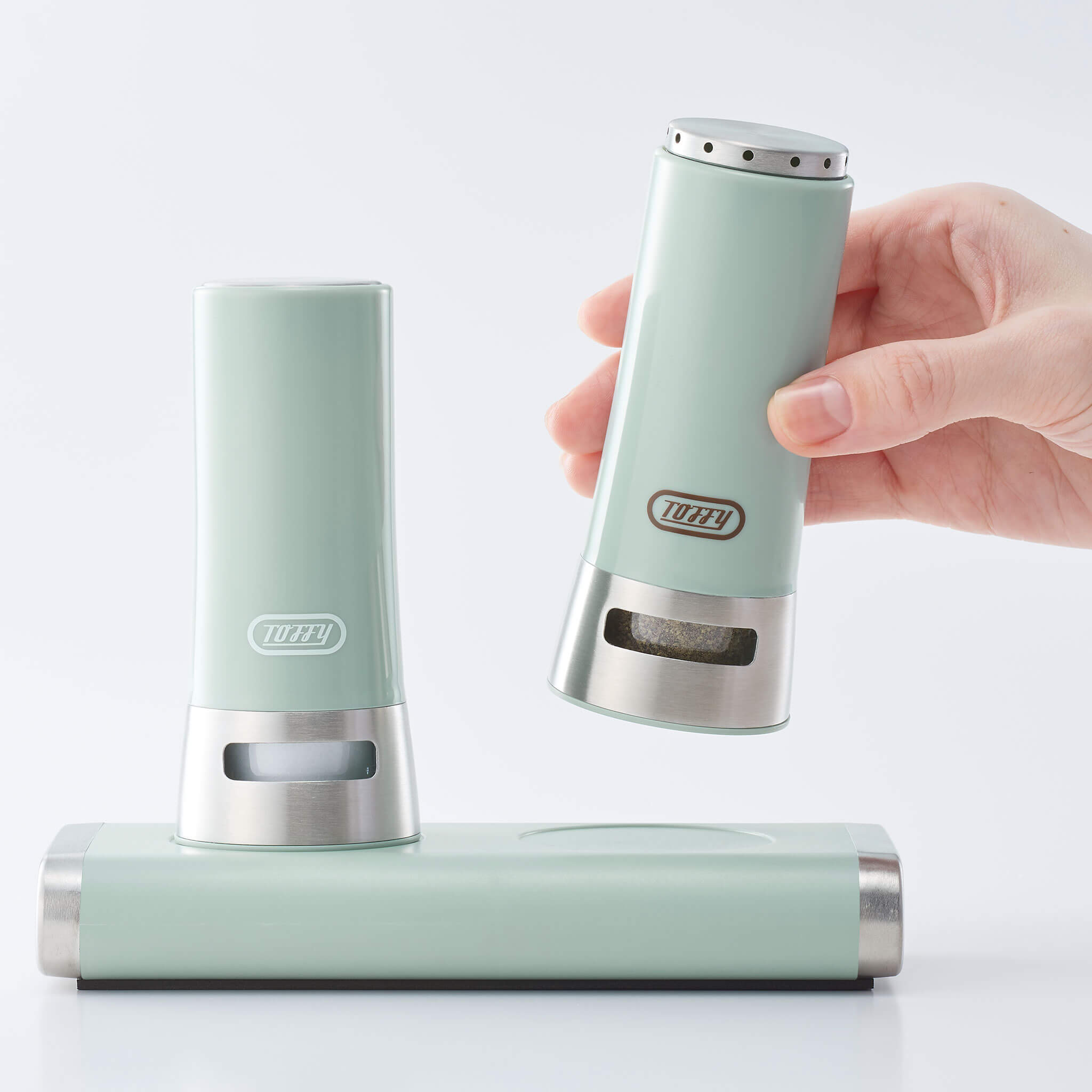 Toffy ポップアップソルト&ペッパーシェイカー