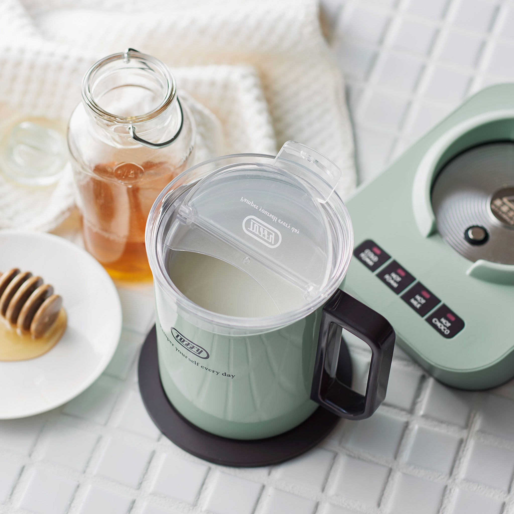 Toffy ミルクフォーマーマグ