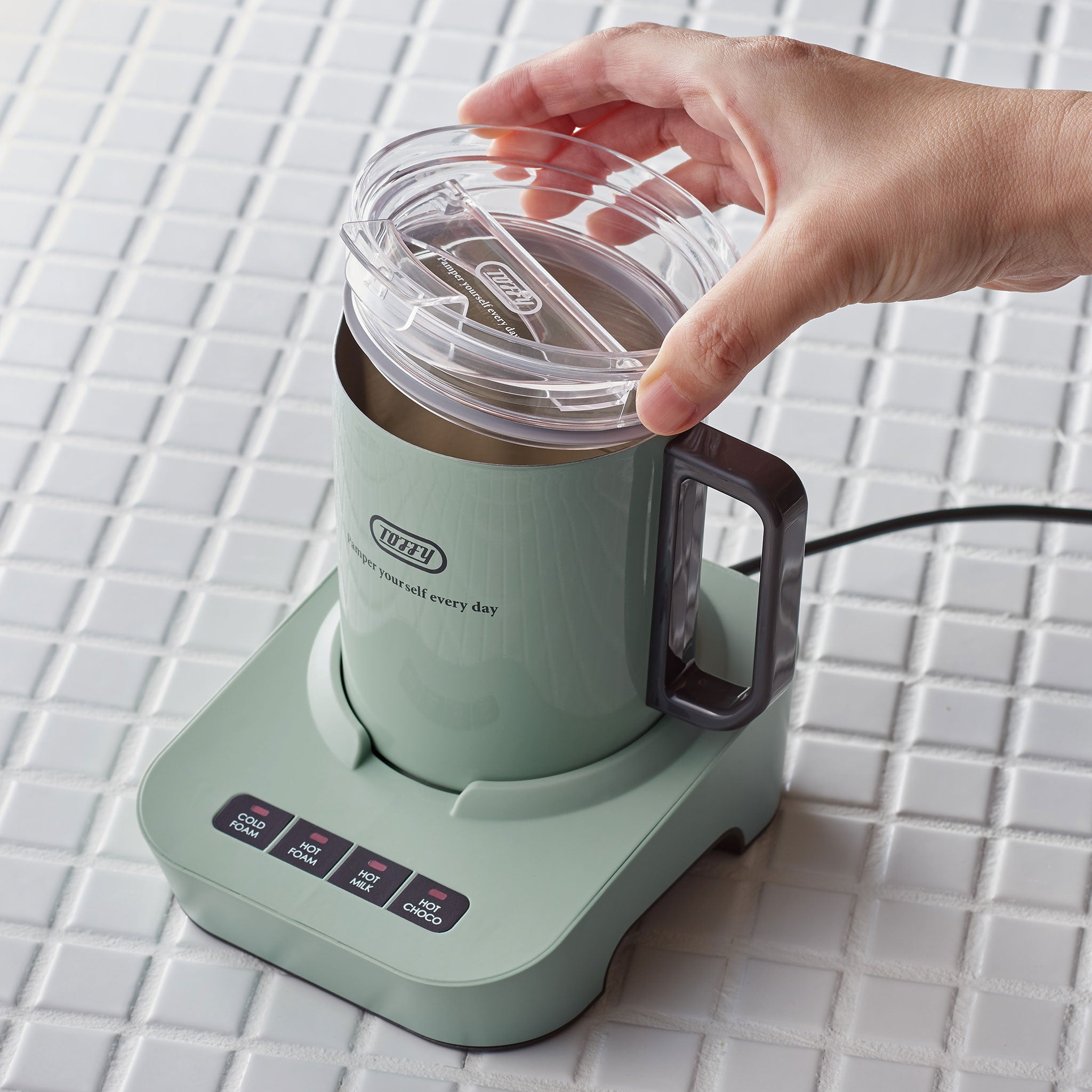 Toffy ミルクフォーマーマグ