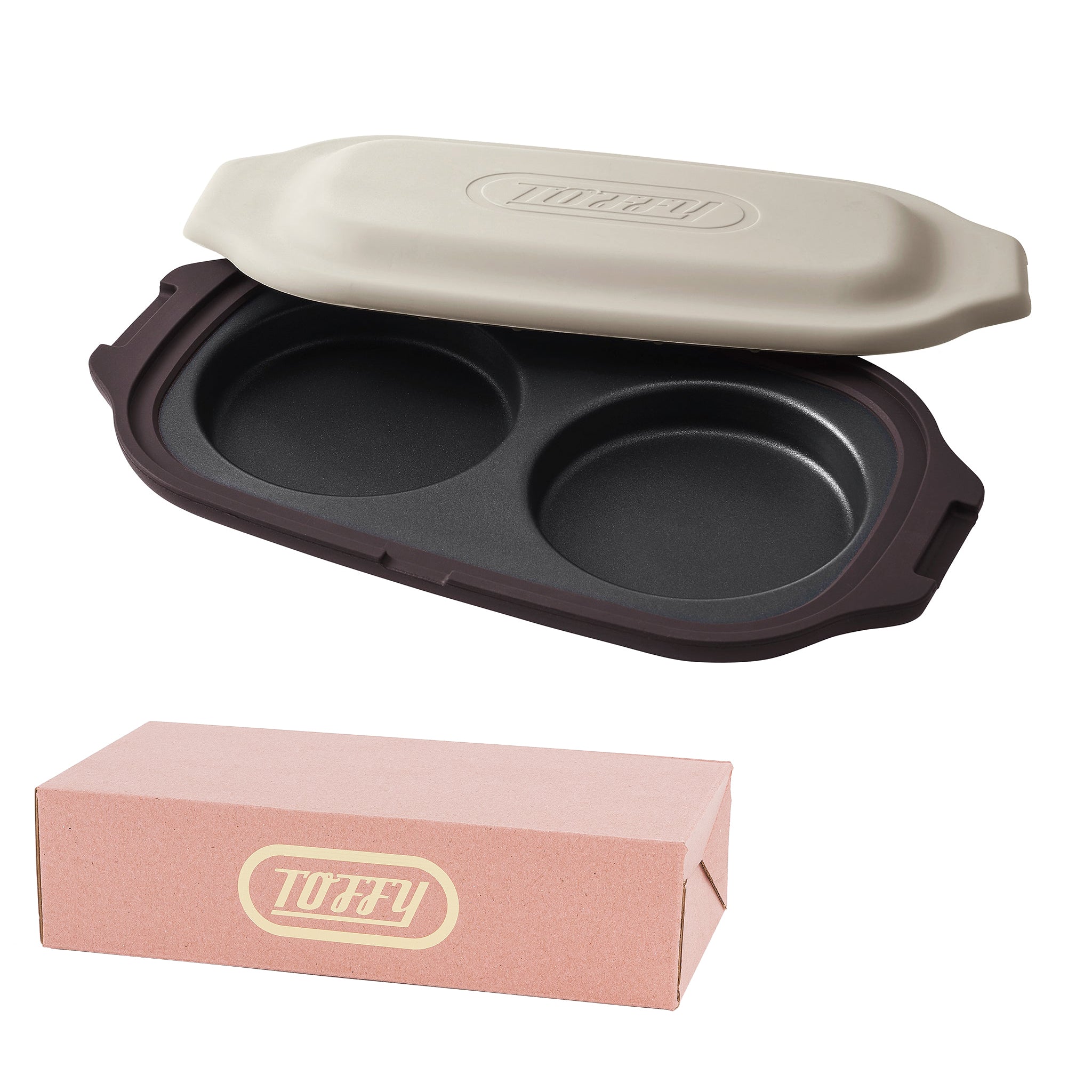 【ギフト配送ボックス】Toffy 電子レンジ用ダブルグリルプレート