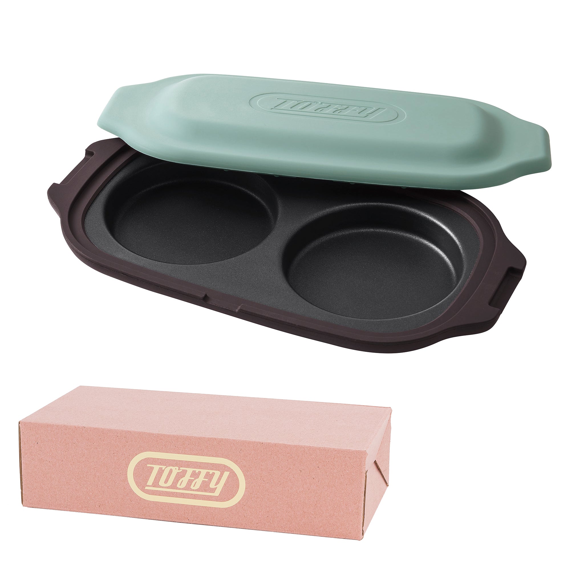 【ギフト配送ボックス】Toffy 電子レンジ用ダブルグリルプレート