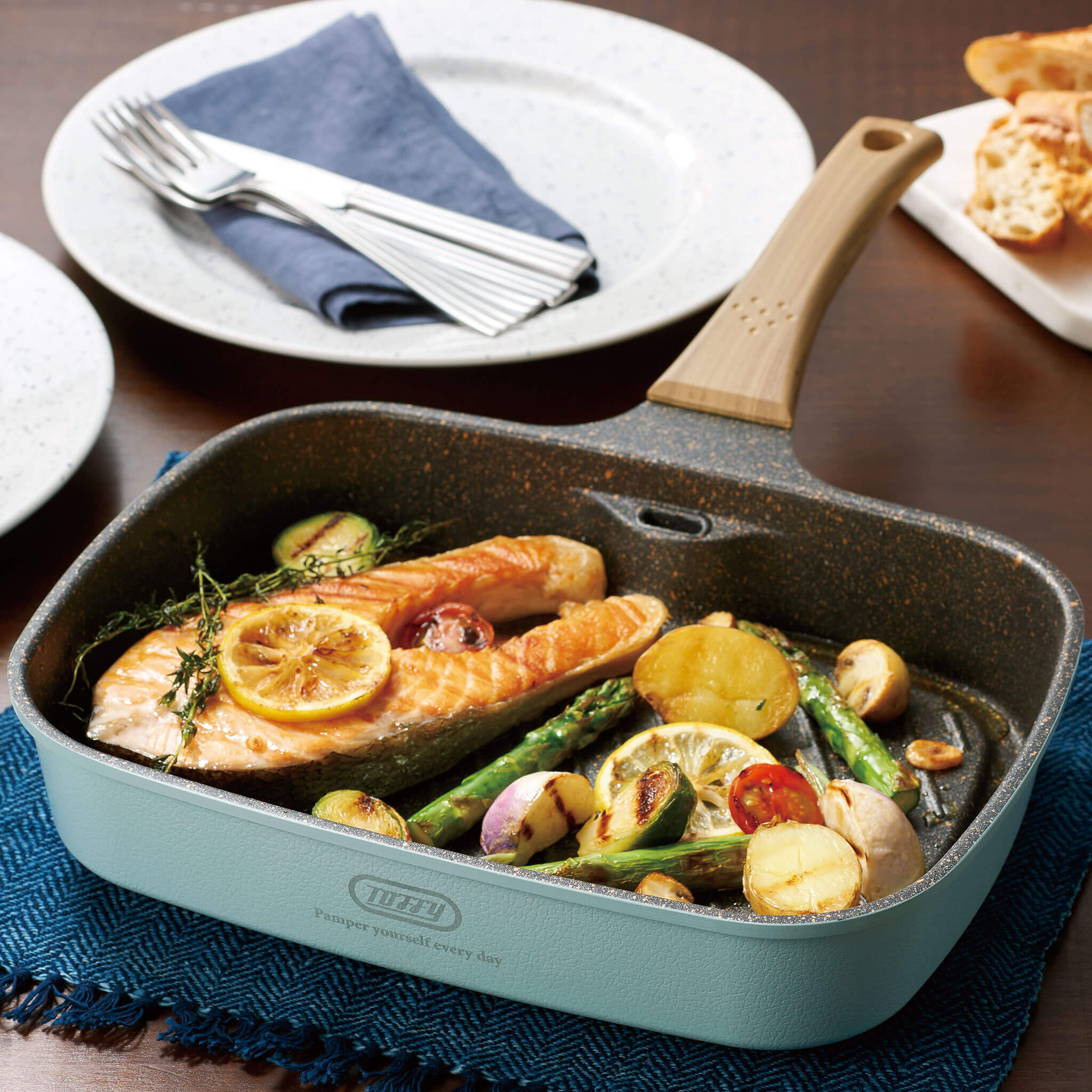 Toffy スモークレスグリルパン