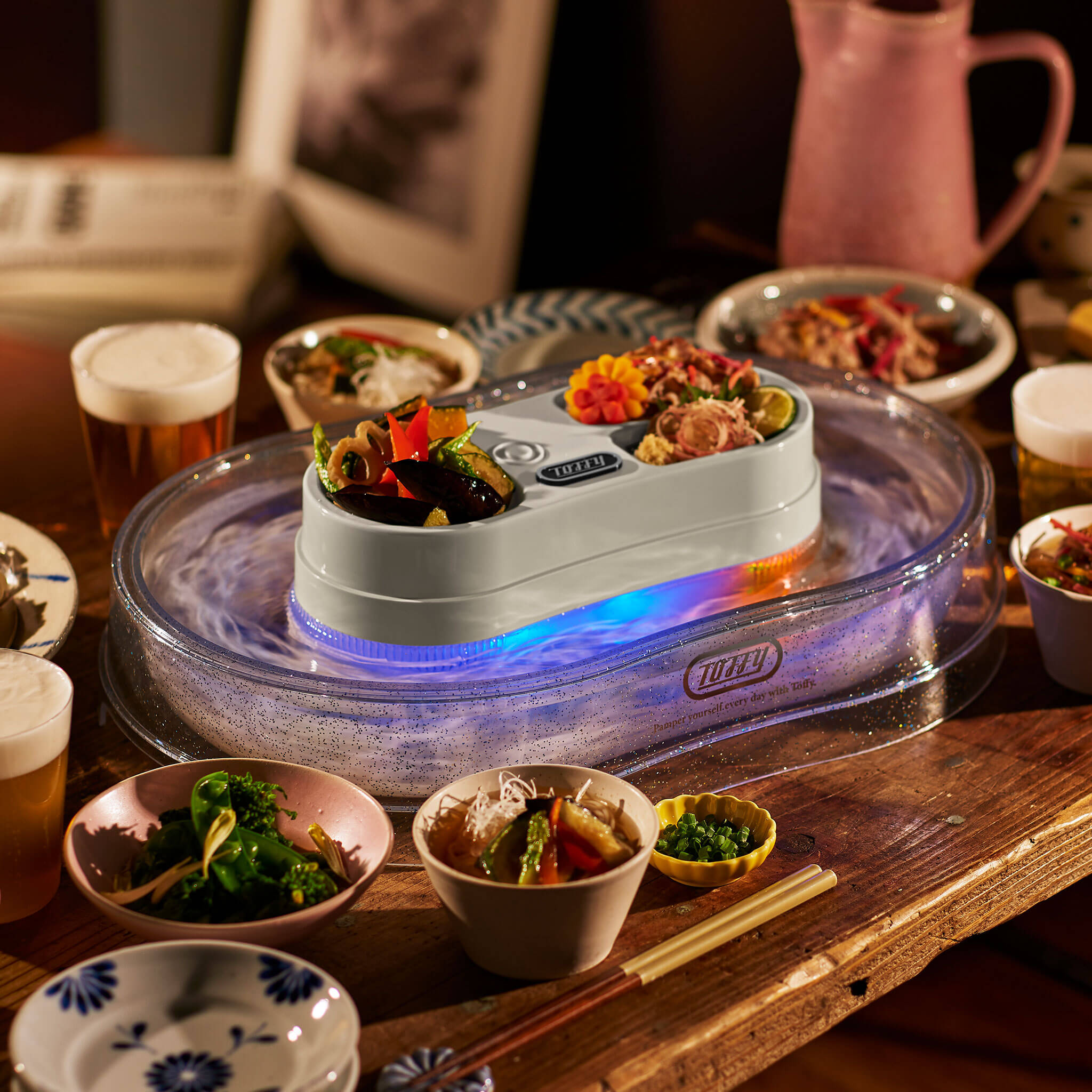 Toffy きらきら流しそうめん器