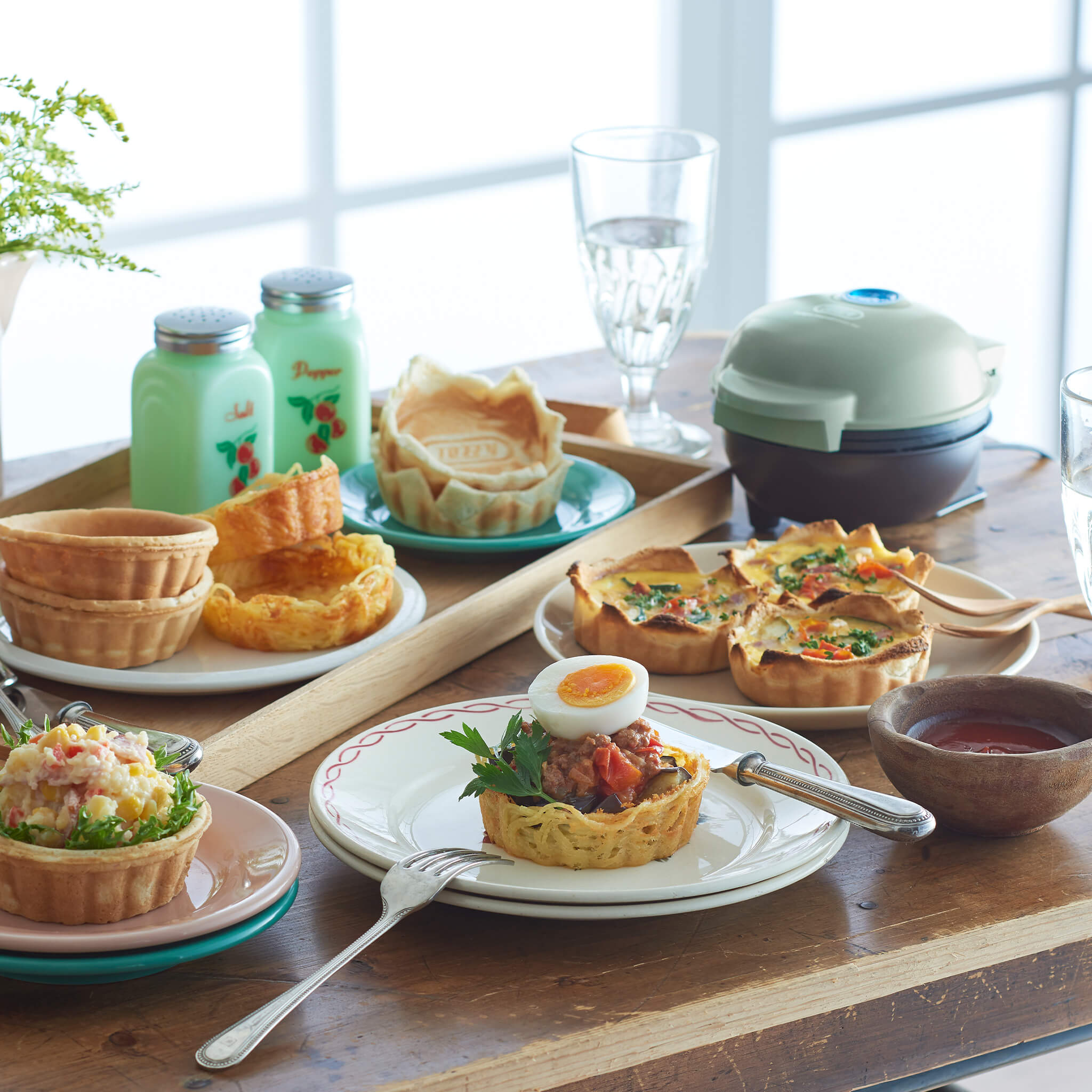 Toffy 食べられる器メーカー