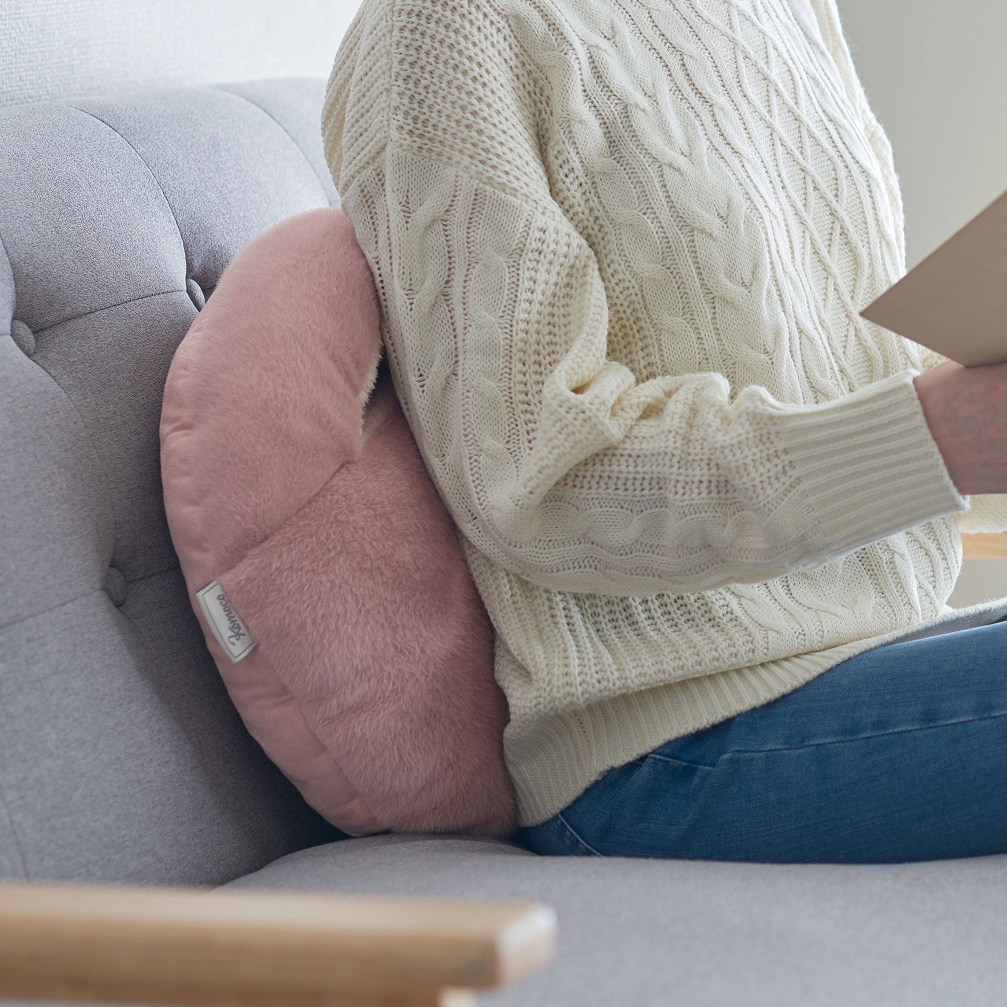 【アウトレット】コモコ つま先あったかフットウォームクッション