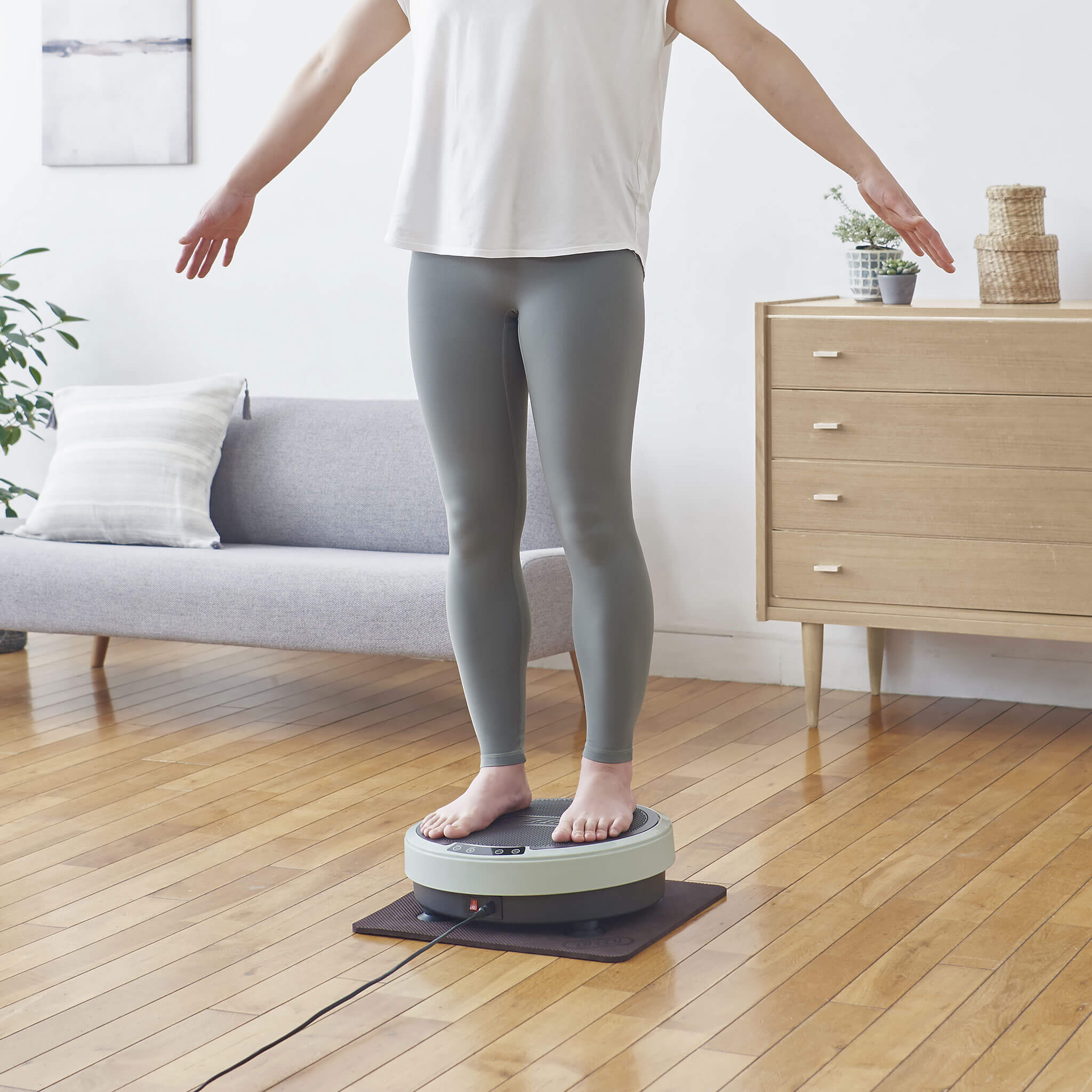 【アウトレット】Toffy ホームフィットネス振動ボード