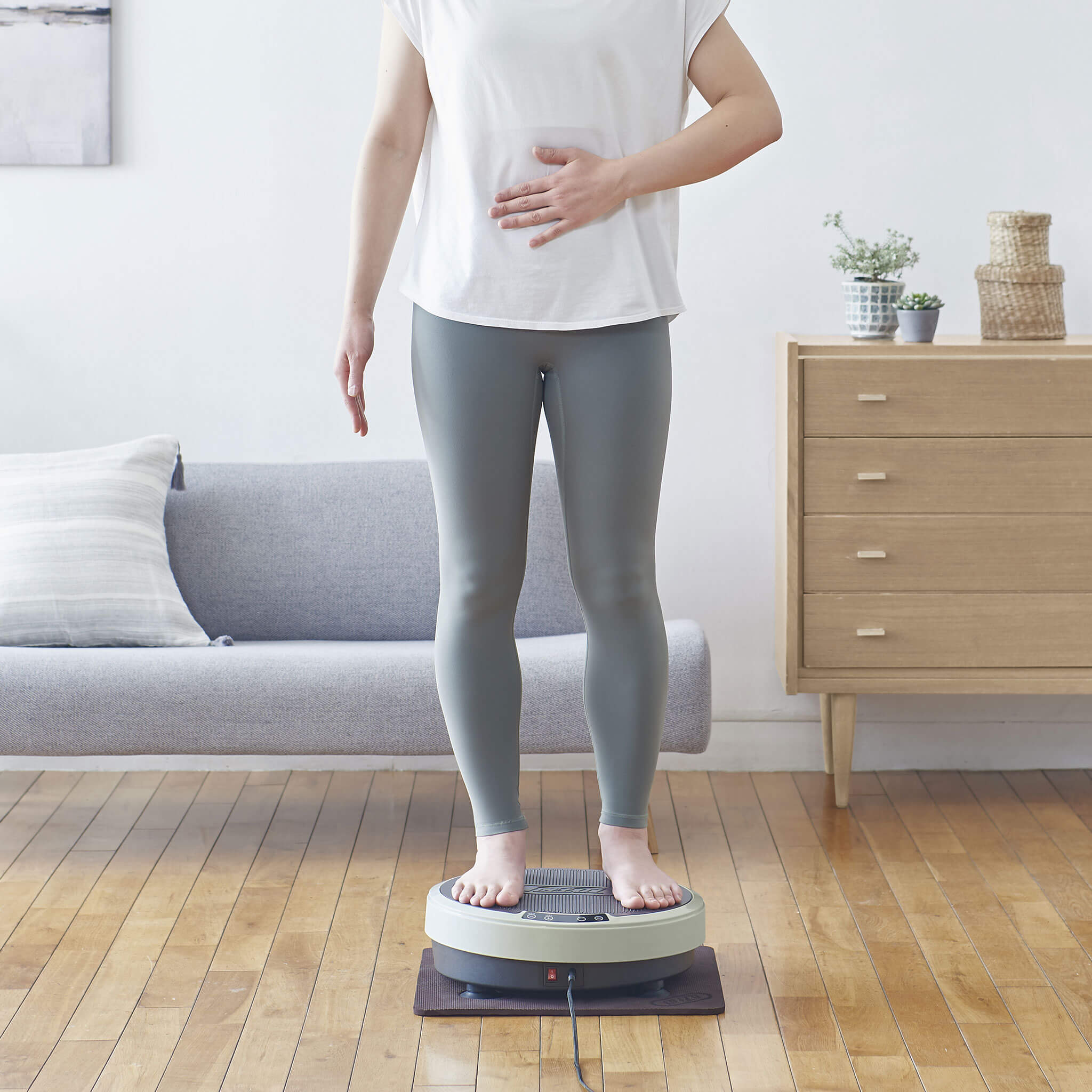 【アウトレット】Toffy ホームフィットネス振動ボード