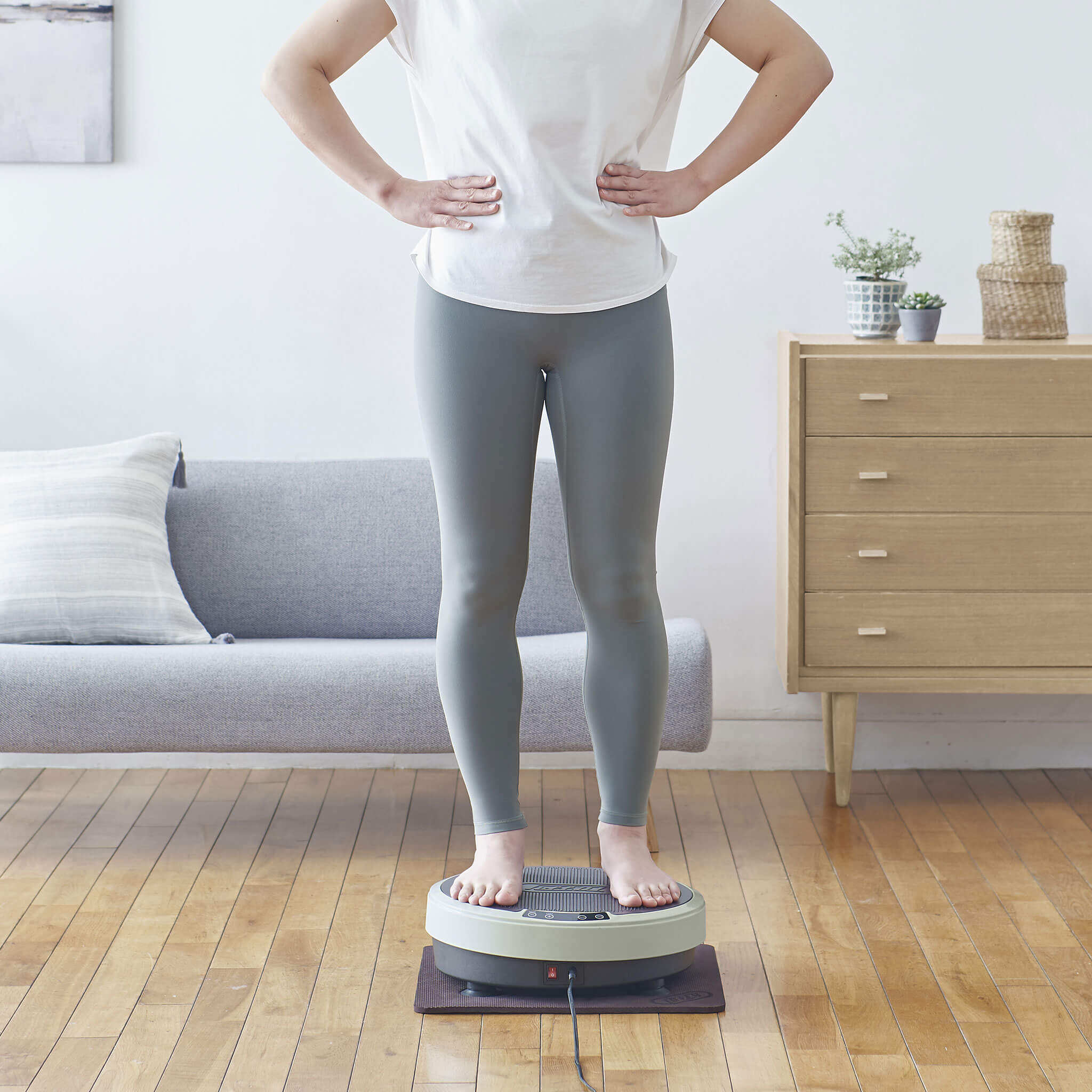 【アウトレット】Toffy ホームフィットネス振動ボード