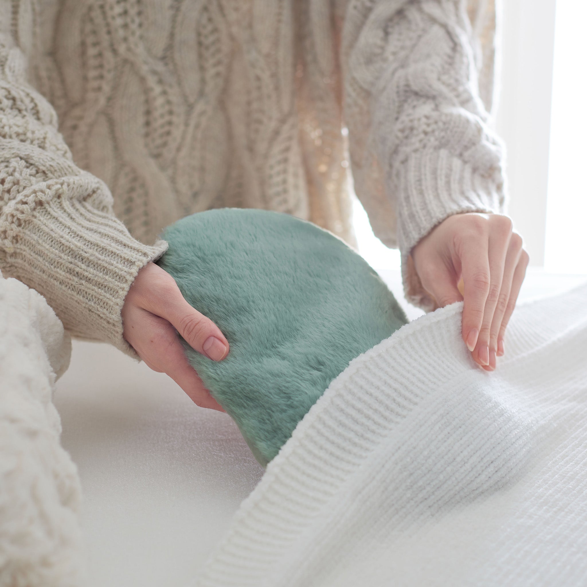 レンジですぐにホッカホカ ジェル湯たんぽ hocca(Mサイズ)