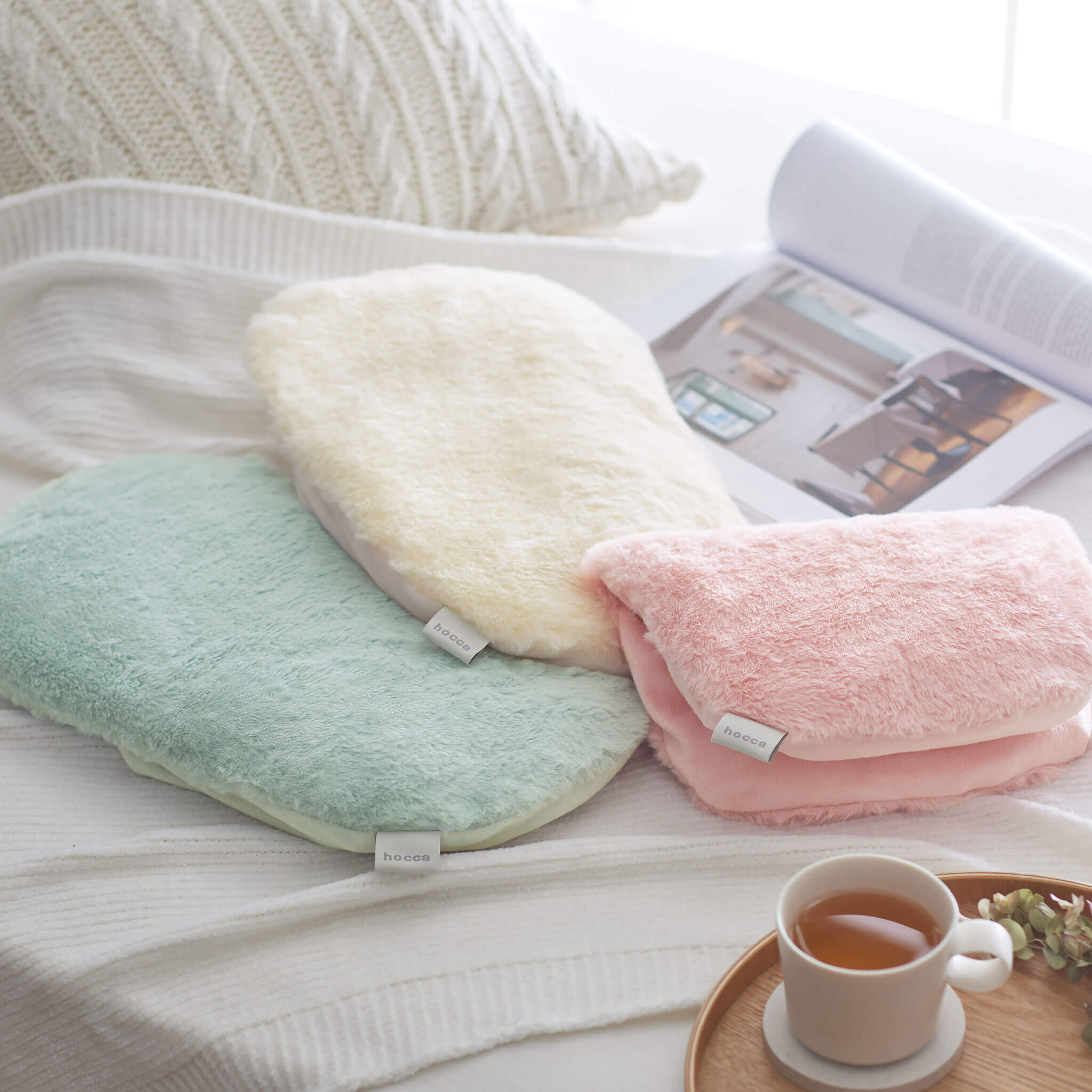 レンジですぐにホッカホカ ジェル湯たんぽ hocca(Lサイズ)
