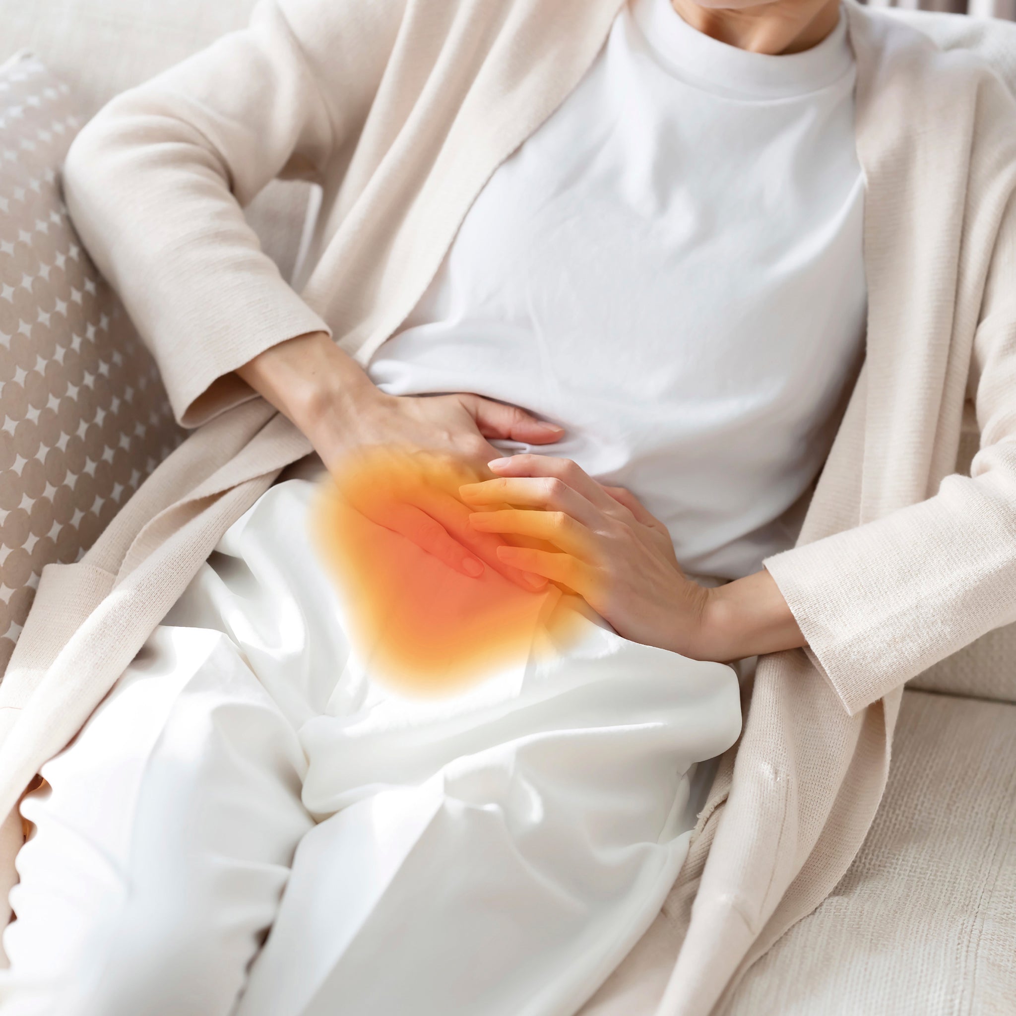 ショーツに貼りやすい おなかあったかカイロ